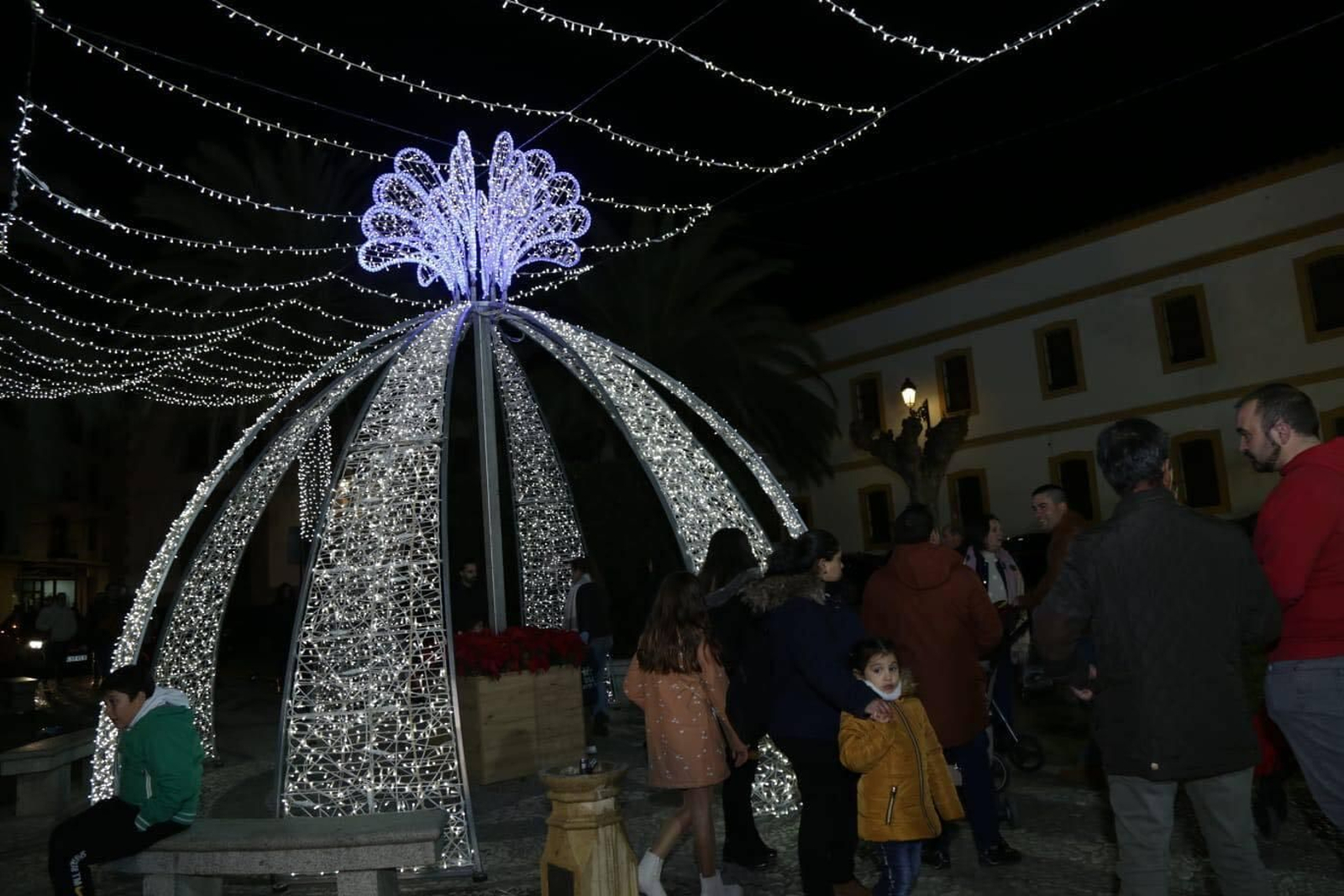 Un recorrido en fotografías por las luces de Navidad de Pozoblanco