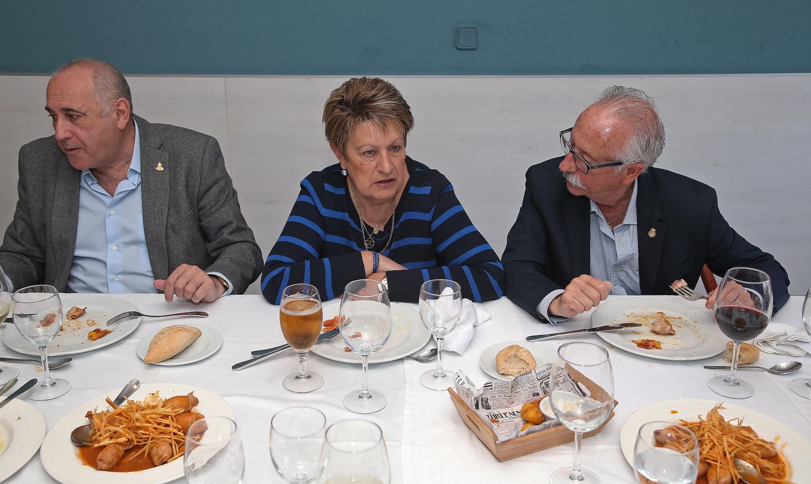 Fotos de la tertulia cofrade de Europa Sur en La Línea 2023