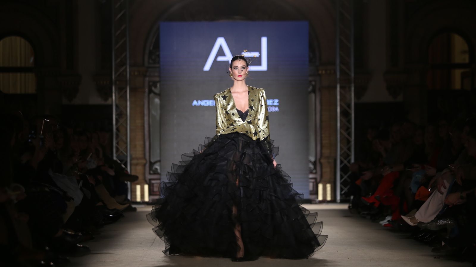 Ángeles Fernández, fotos del desfile en We Love Flamenco 2019
