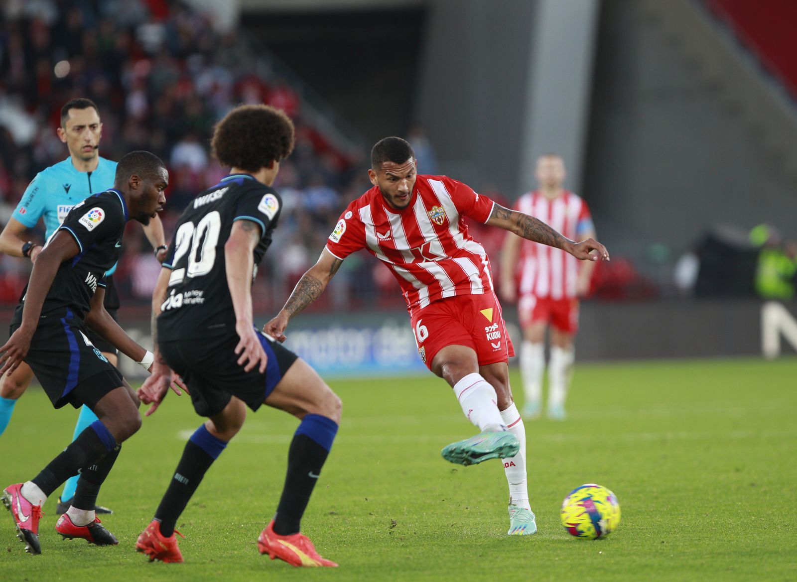 Imágenes del partido U.D. Almería-Atlético de Madrid