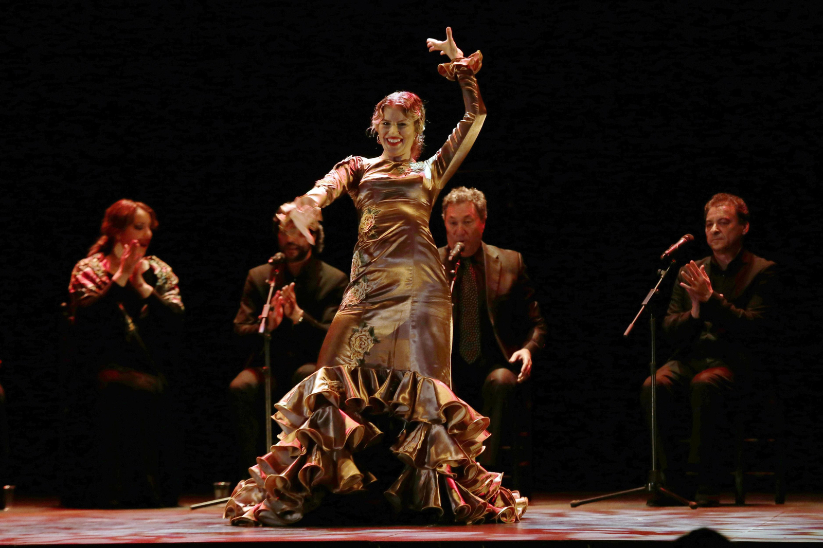La bailaora Beatriz Morales. La bailaora Beatriz Morales.