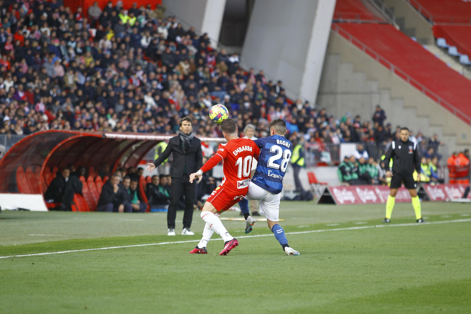 Imágenes del partido de fútbol U.D. Almería-Real Betis Balompié