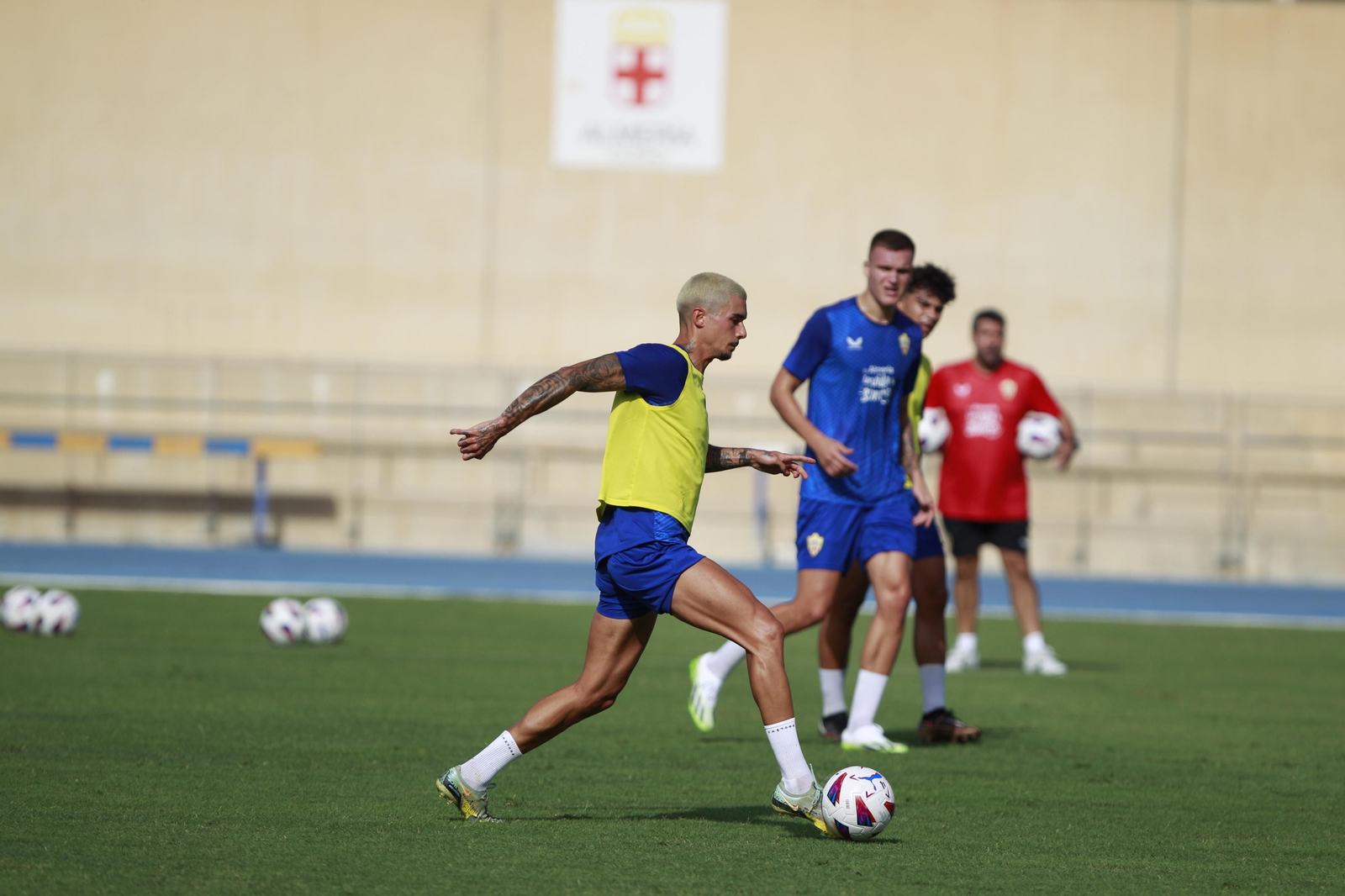 Primer entrenamiento de la temporada 2023-2024 para la UDA