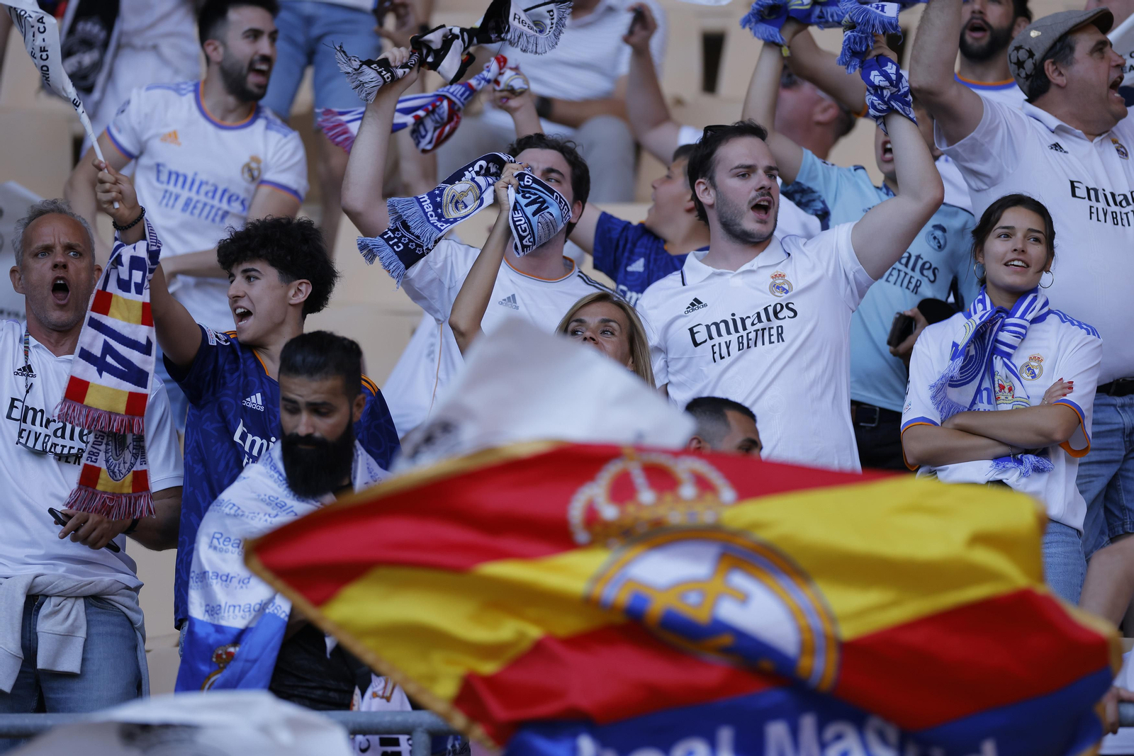 Búscate en las fotos de la final de la Copa del Rey entre el Madrid y el Osasuna