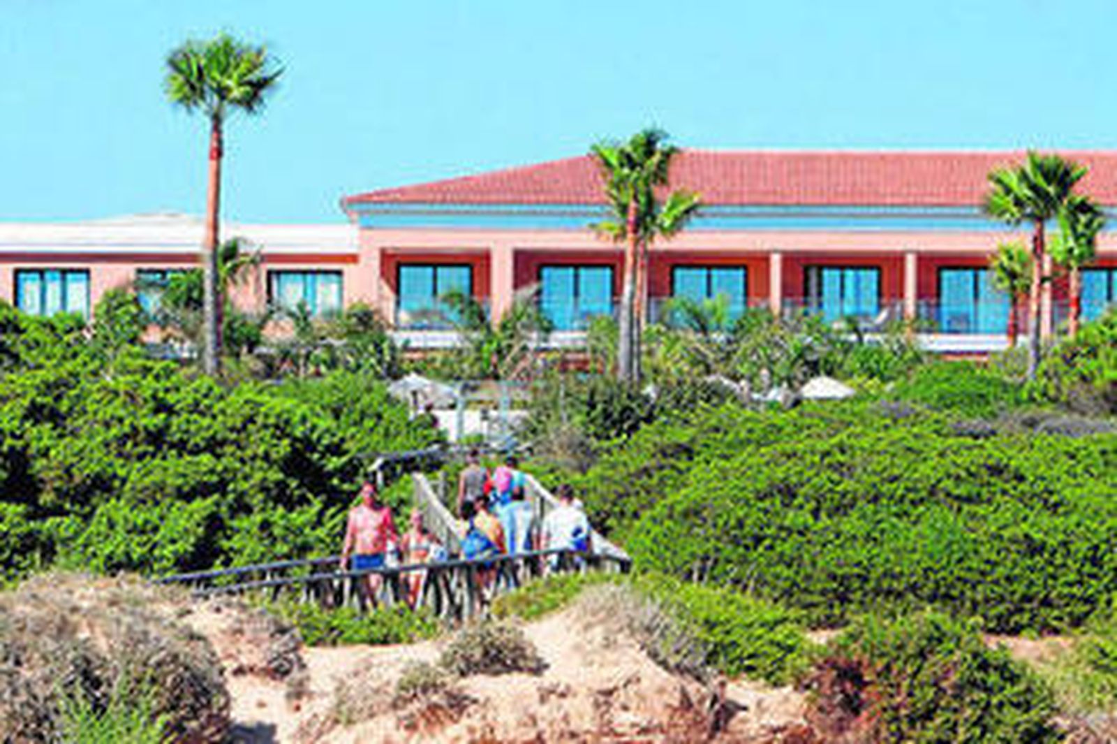 Un hotel del Novo Sancti Petri en Chiclana.