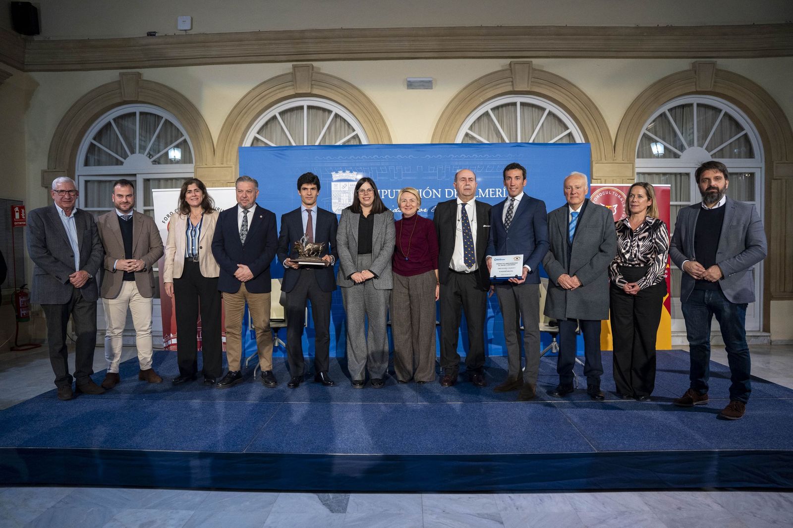 Pablo Aguado y David de Miranda, premiados en el Foro 3 Taurinos 3 de Almería