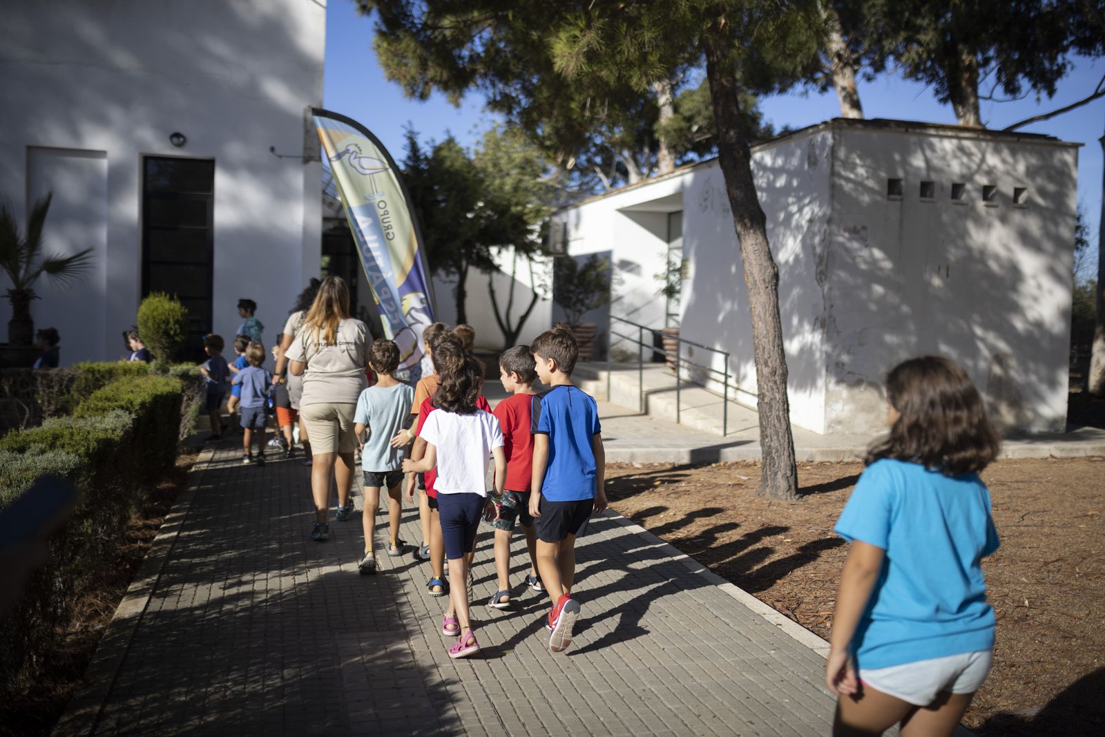 Imágenes de la clausura de la Escuela de Exploradores en Marismas del Odiel