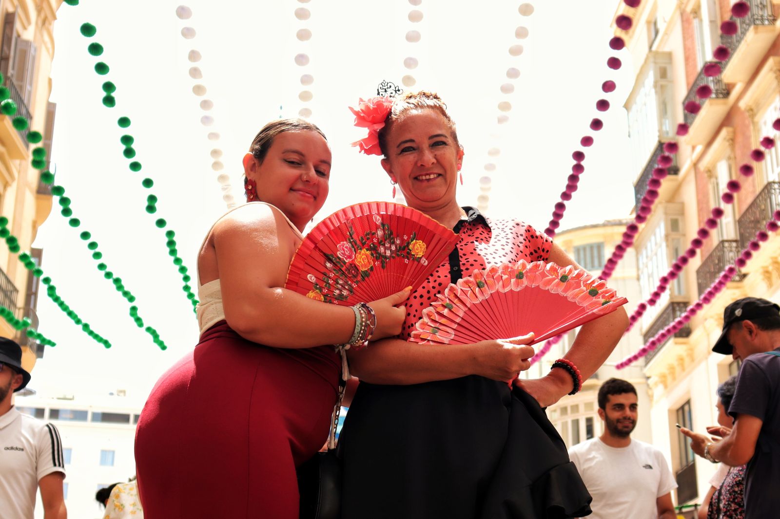 Feria de Málaga: las mejores imágenes del Centro este martes festivo