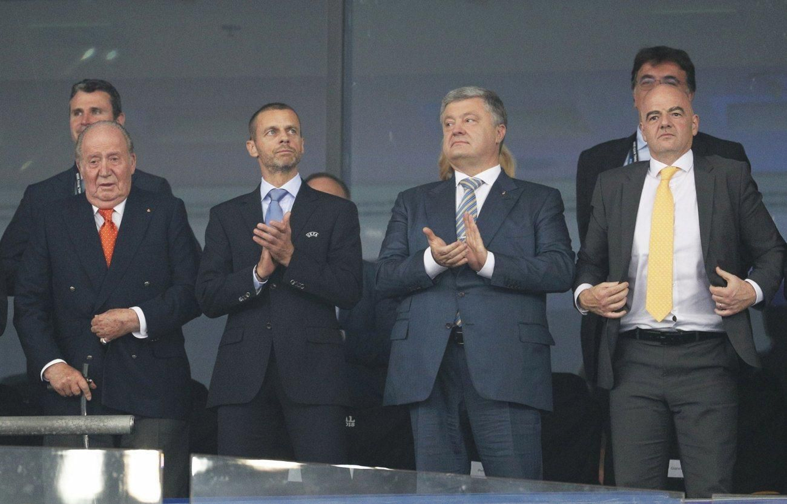 Las imágenes de la final de la Champions en Kiev