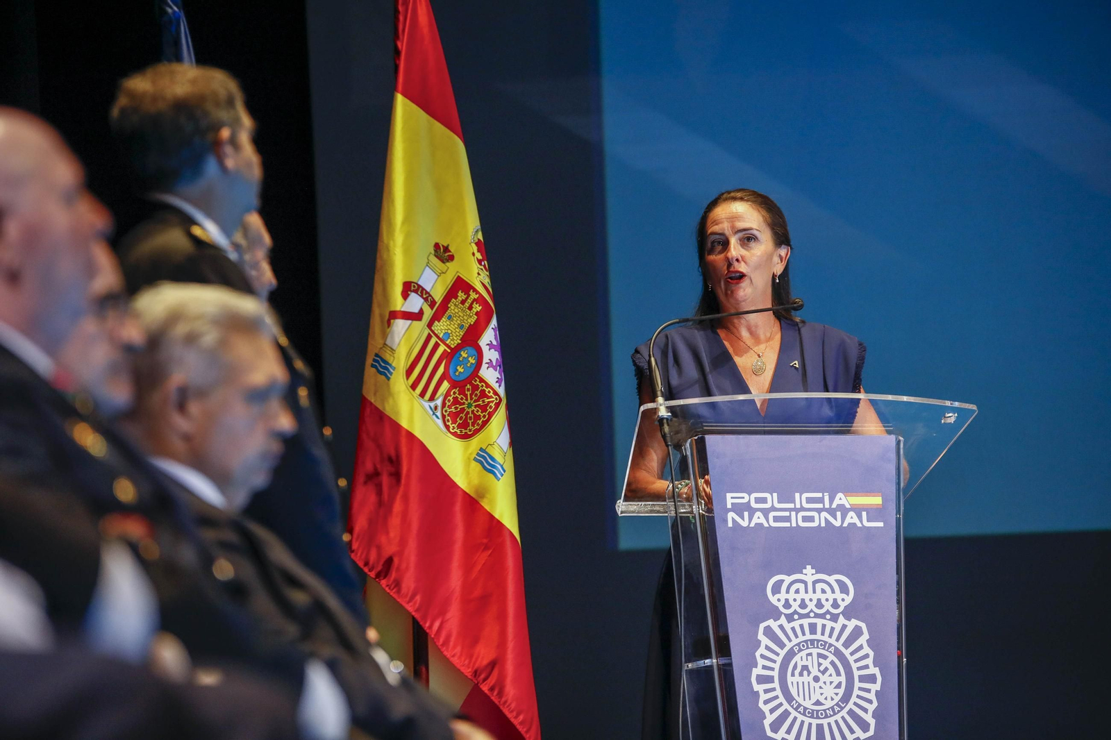 Las imágenes de la celebración del Patrón de la Policía Nacional en Almería, los Santos Ángeles Custodios