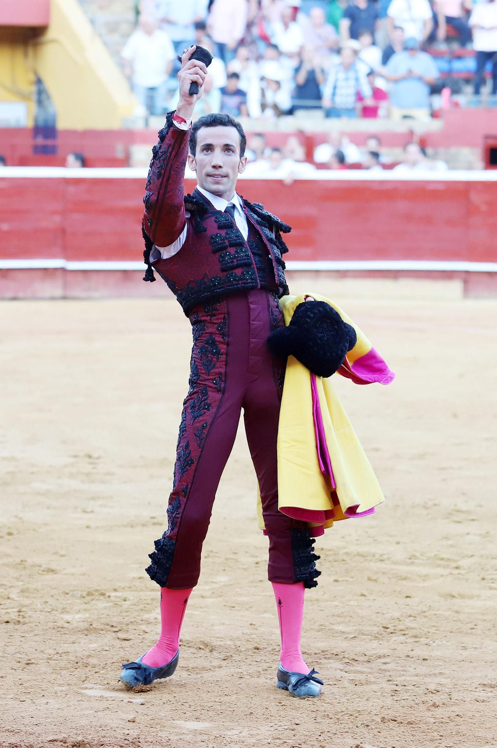 Imágenes de Morante de la Puebla, David de Miranda y Pablo Aguado en la Plaza de Toros La Merced