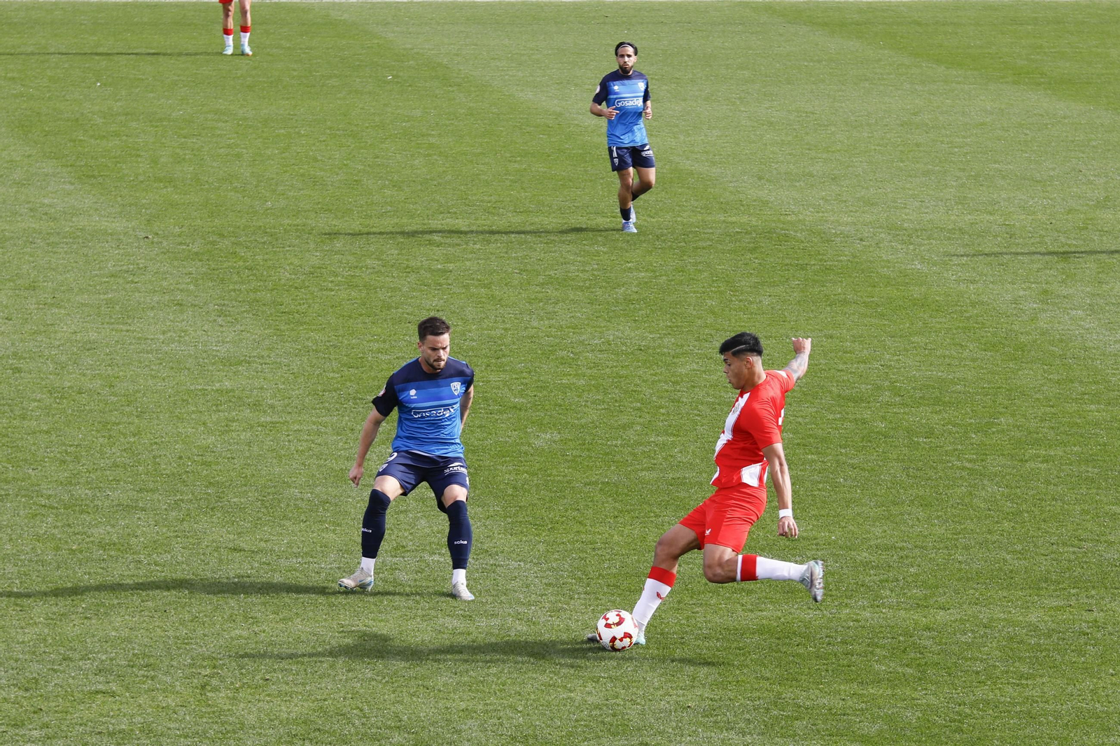 Imágenes del partido entre Almeria B contra Villanovense de segunda RFEF