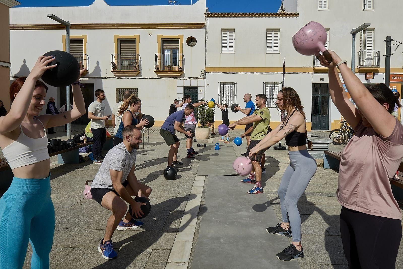 Taller de entrenamiento funcional de Crossbox Trocadero