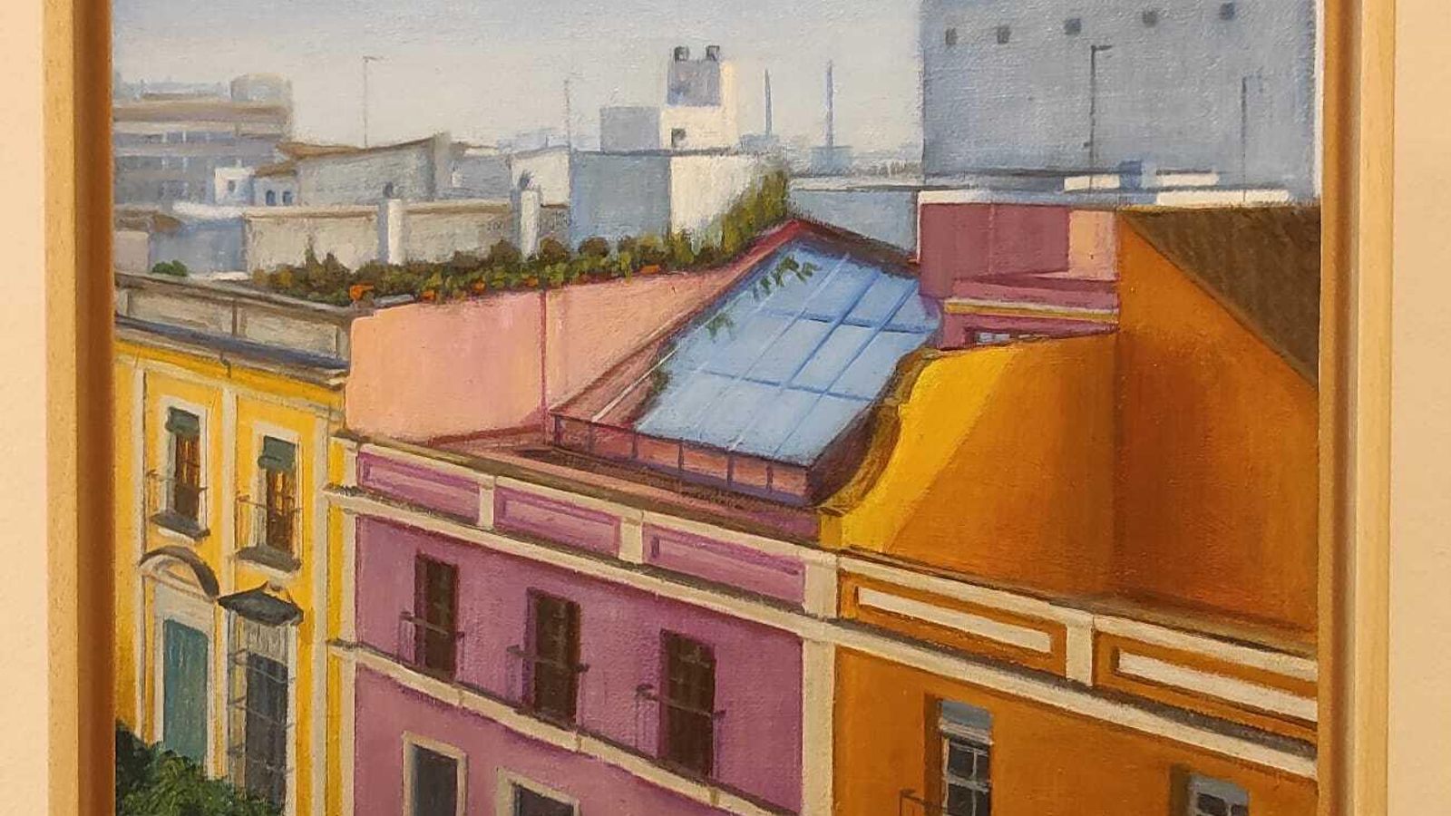 Obra de Encarna Lebrero, expuesta en Espacio Abierto de Jerez. Obra de Encarna Lebrero, expuesta en Espacio Abierto de Jerez.