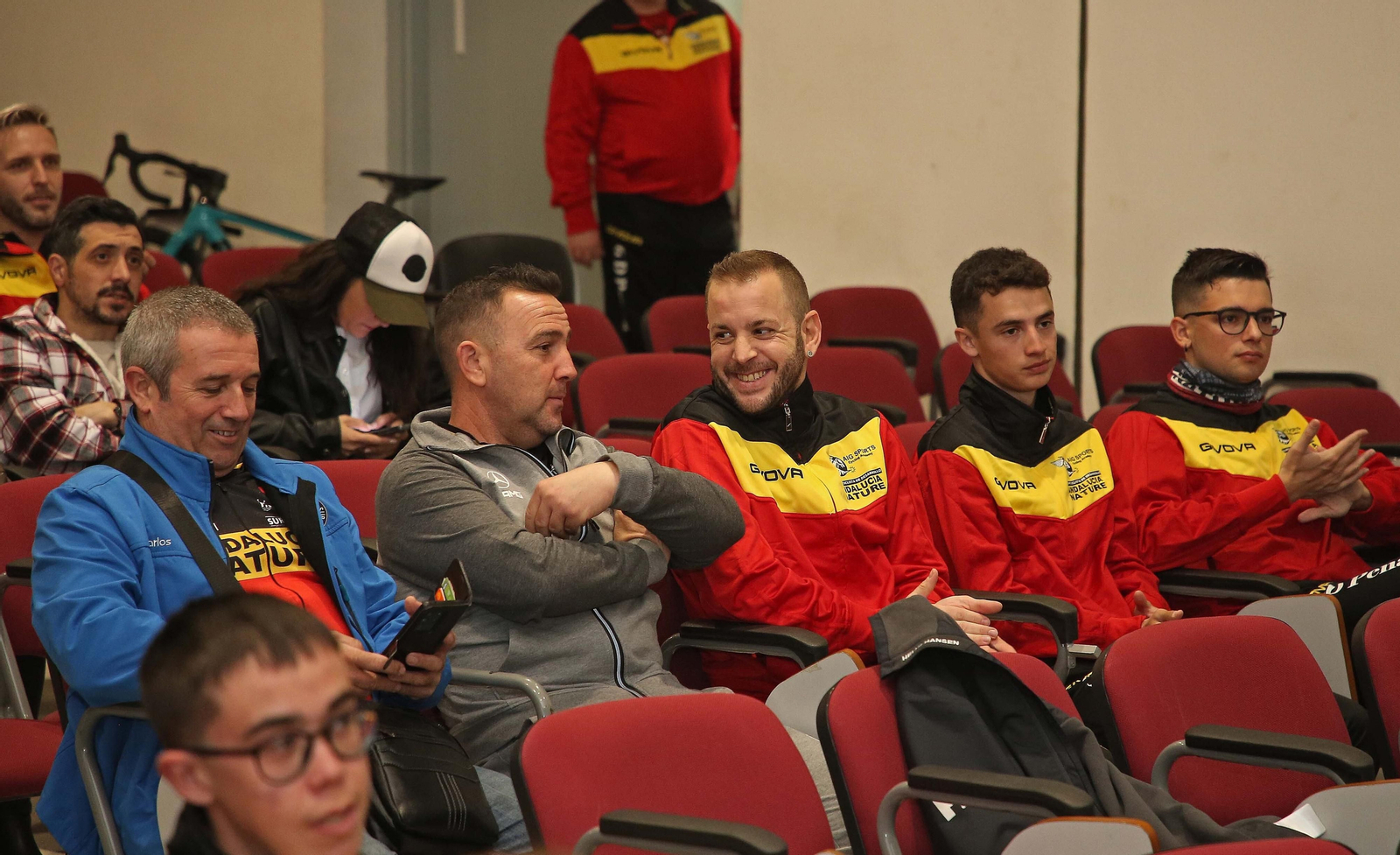 Fotos de la presentación del club de ciclismo 'Andalucía Nature' en Algeciras