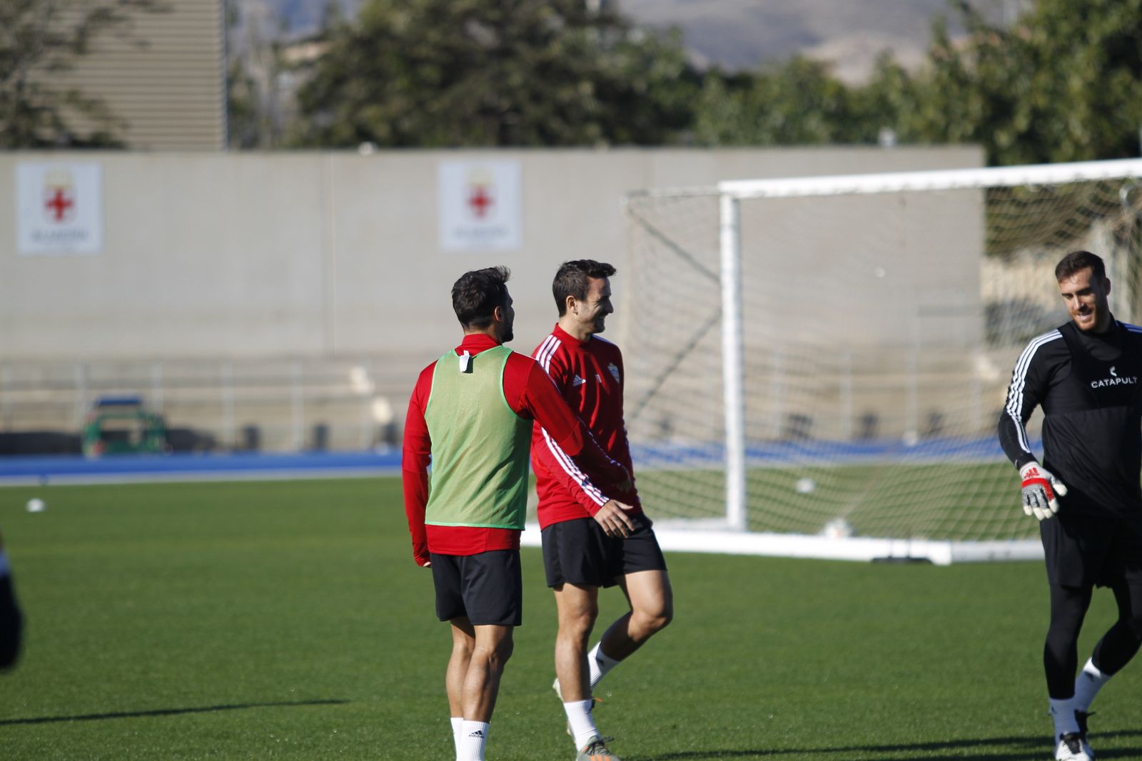 Fotogalería del entrenamiento del Almería previa al partido ante el Numancia