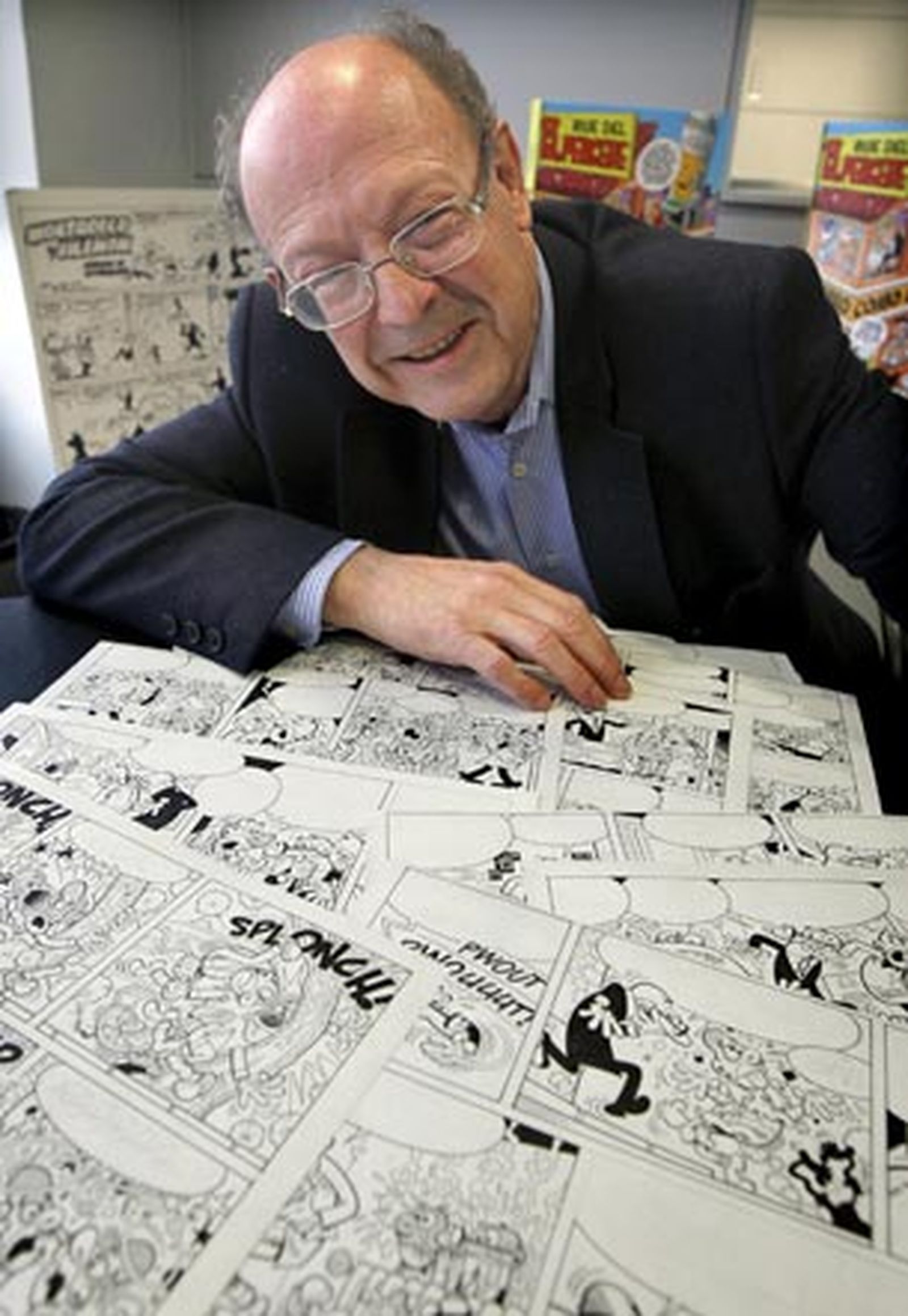 Ibáñez, cumpleaños con lápiz y papel