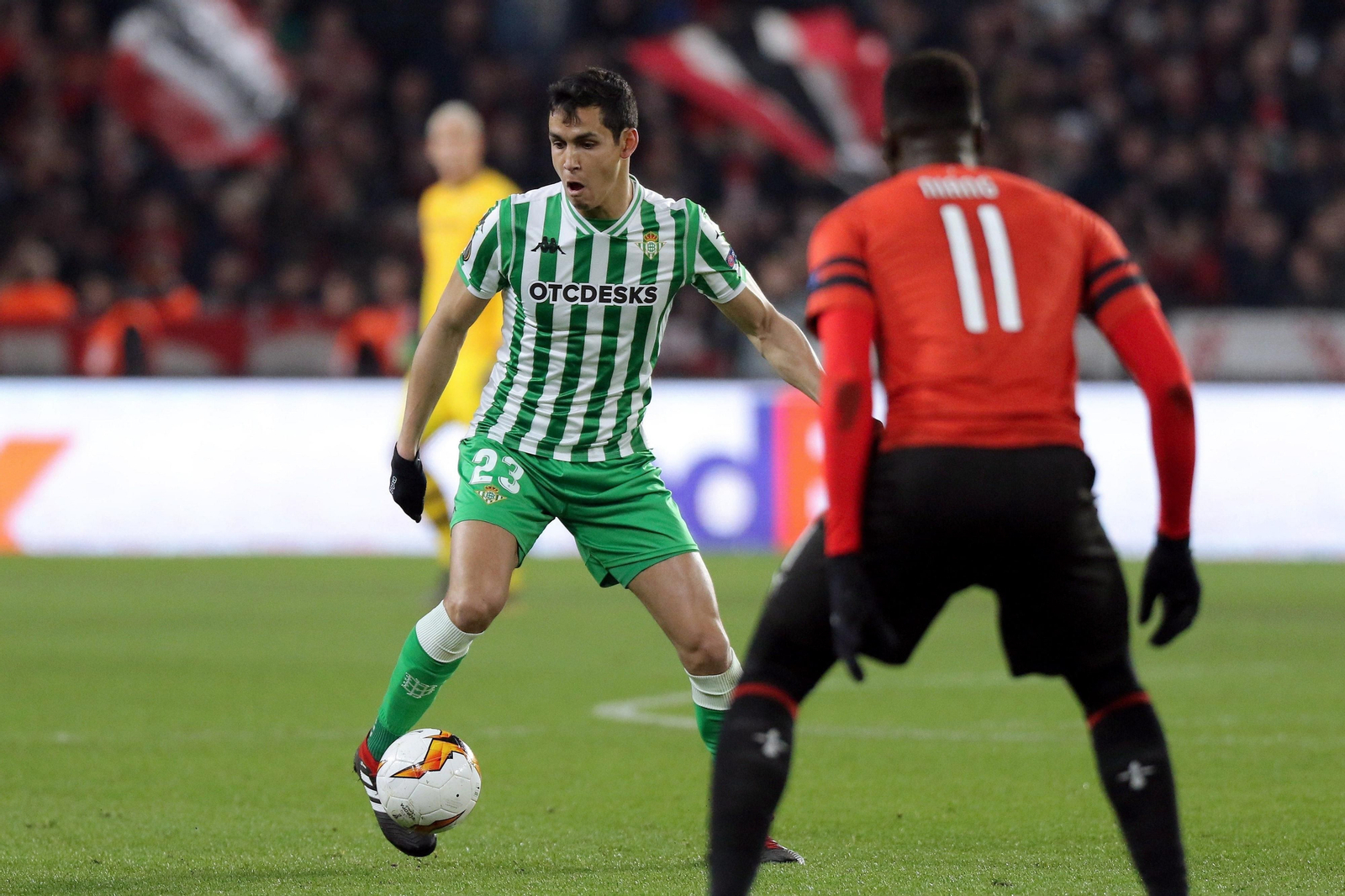 El Rennes-Betis, en imágenes