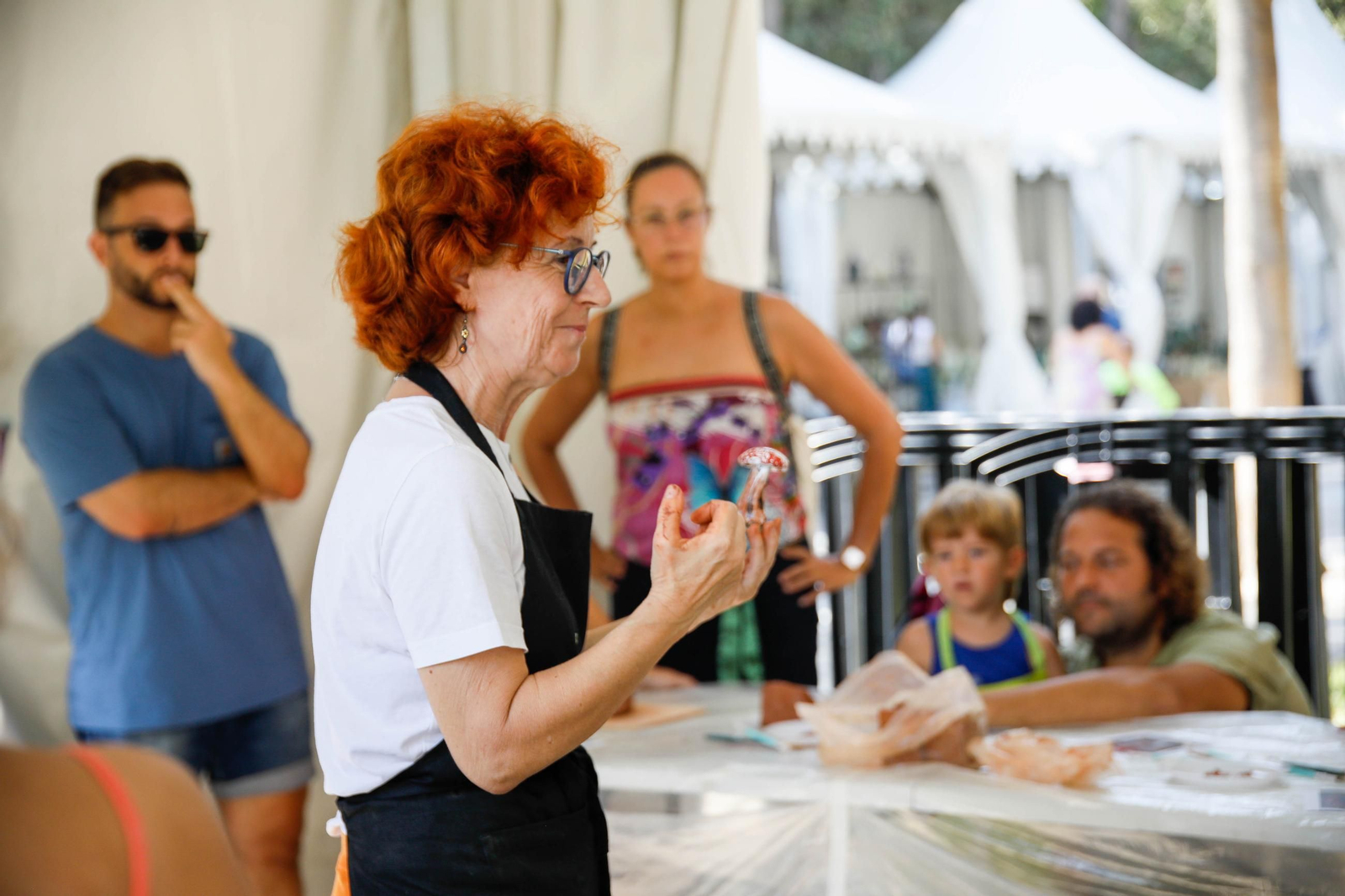 Los talleres infantiles de cerámica de 'Alfaralmería', en imágenes