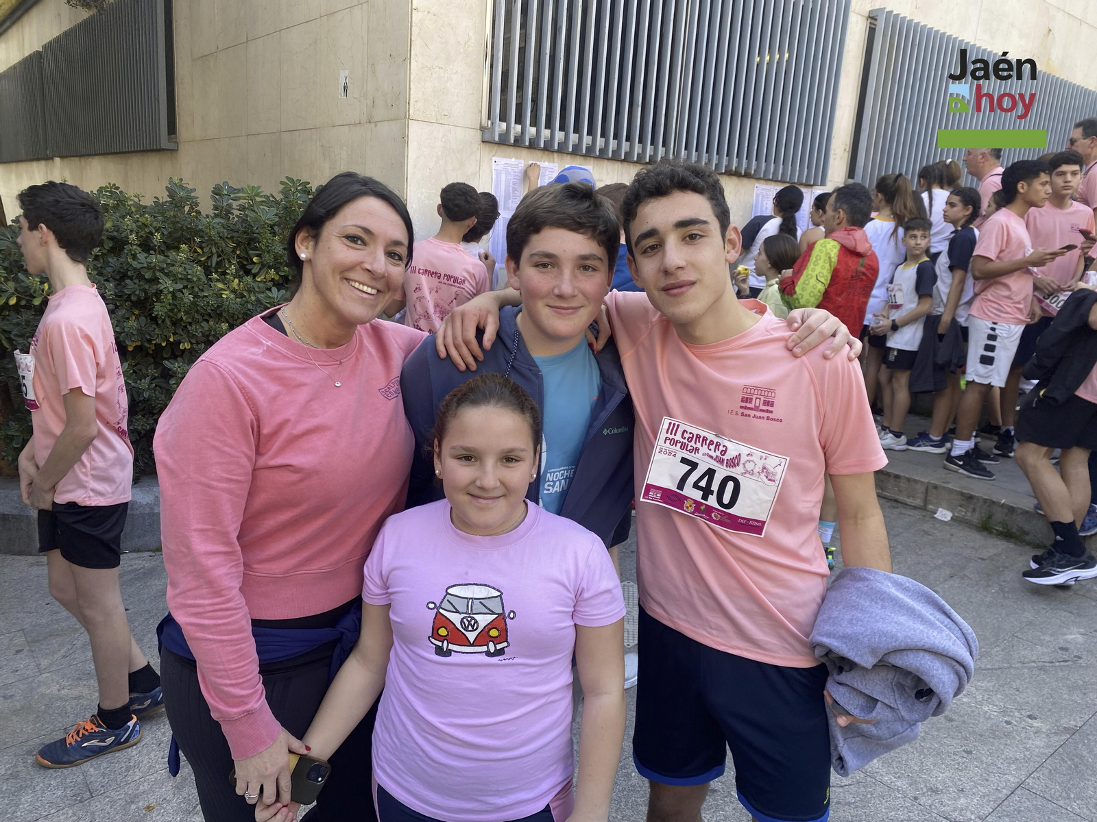 Carrera IES San Juan Bosco contra el cáncer.