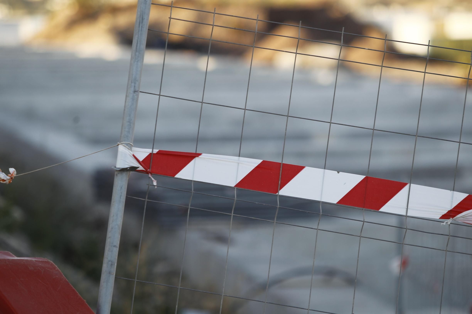 Fotogalería obras del soterramiento en Almería