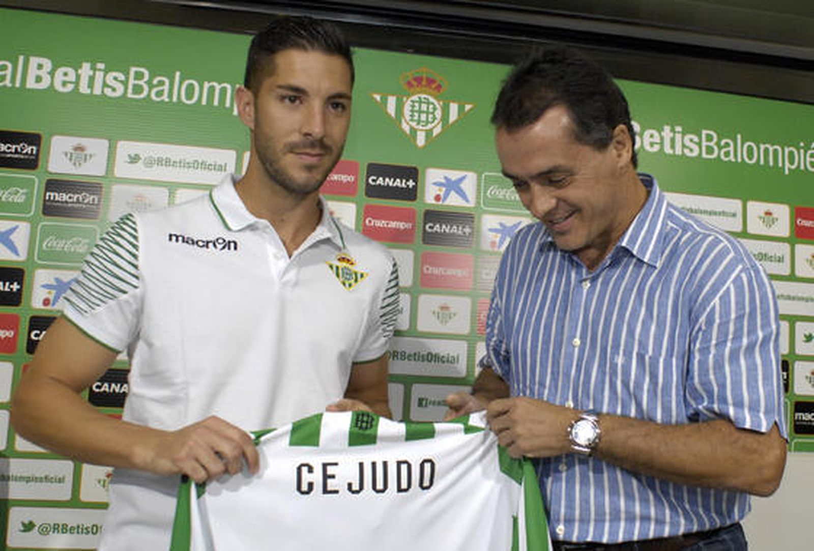 Cejudo: "Llego al Betis en mi madurez deportiva"