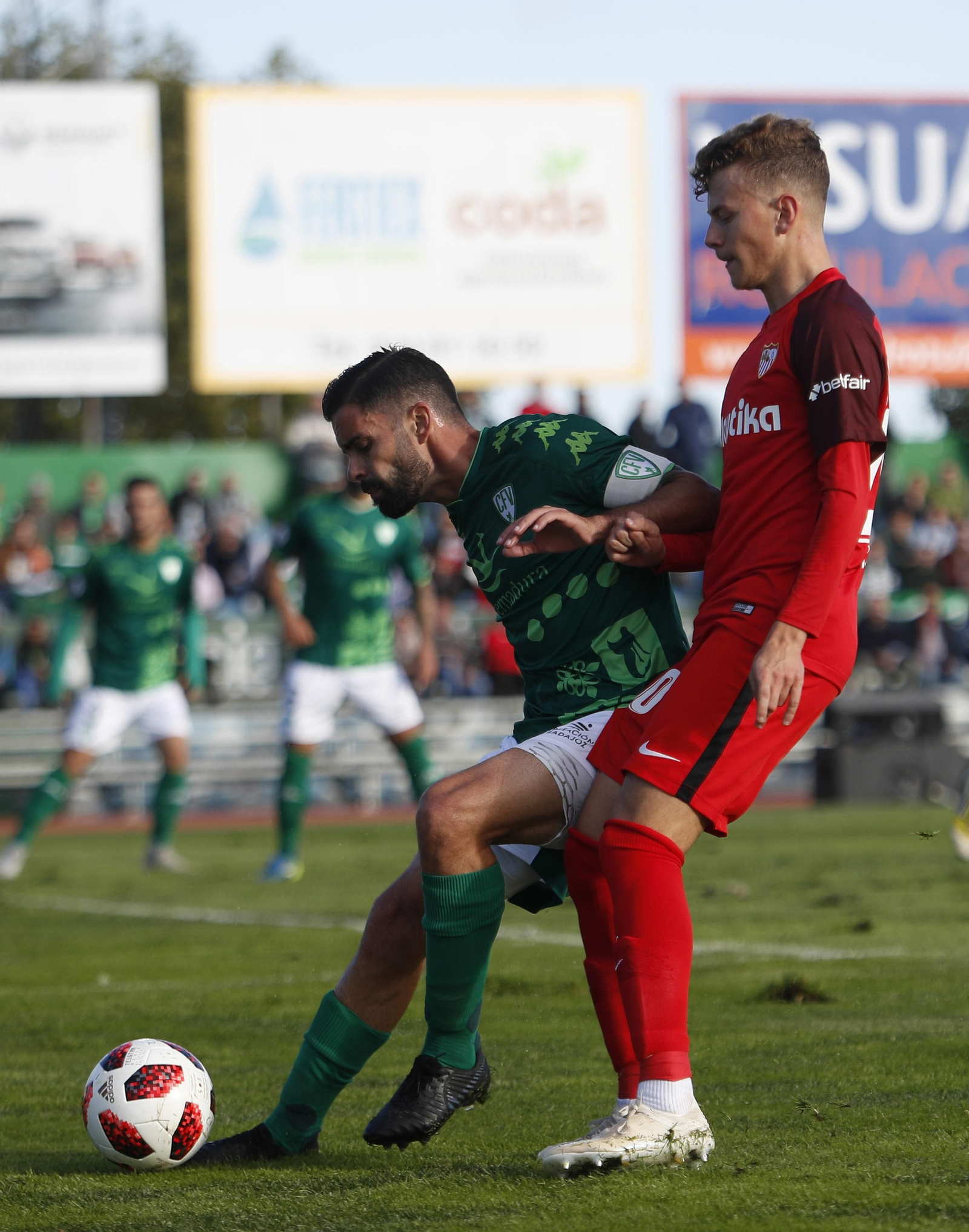 Las imágenes del Villanovense-Sevilla de Copa del Rey