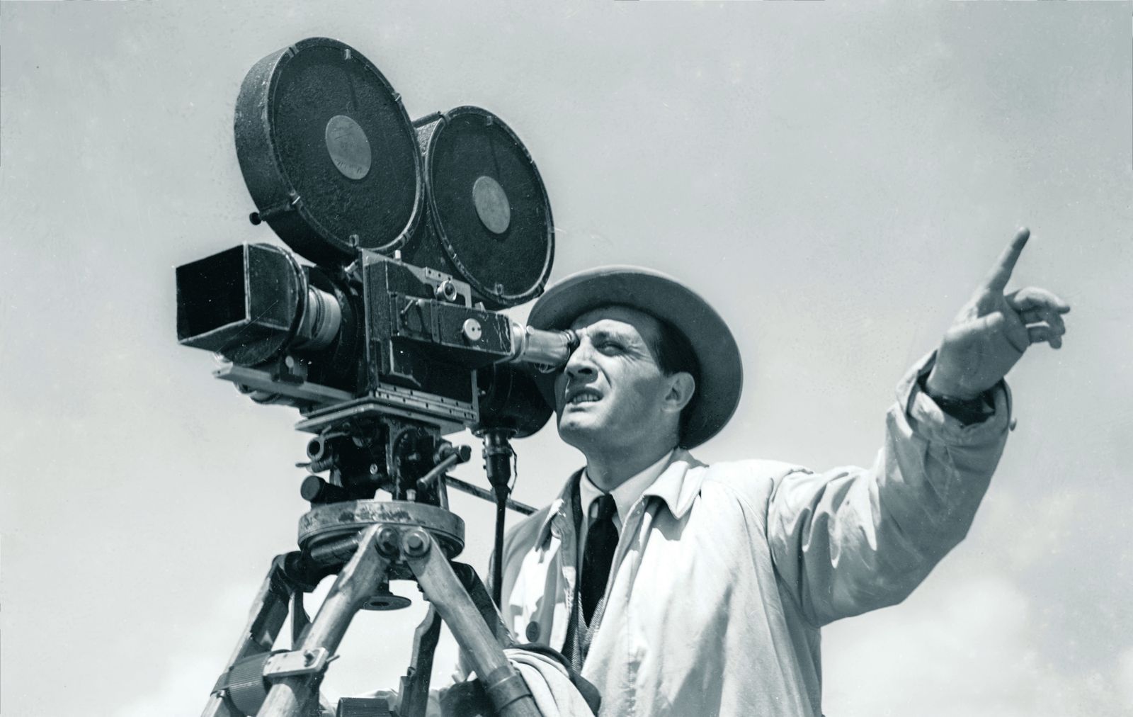 Maroto durante un  rodaje en una  imagen sin fechar