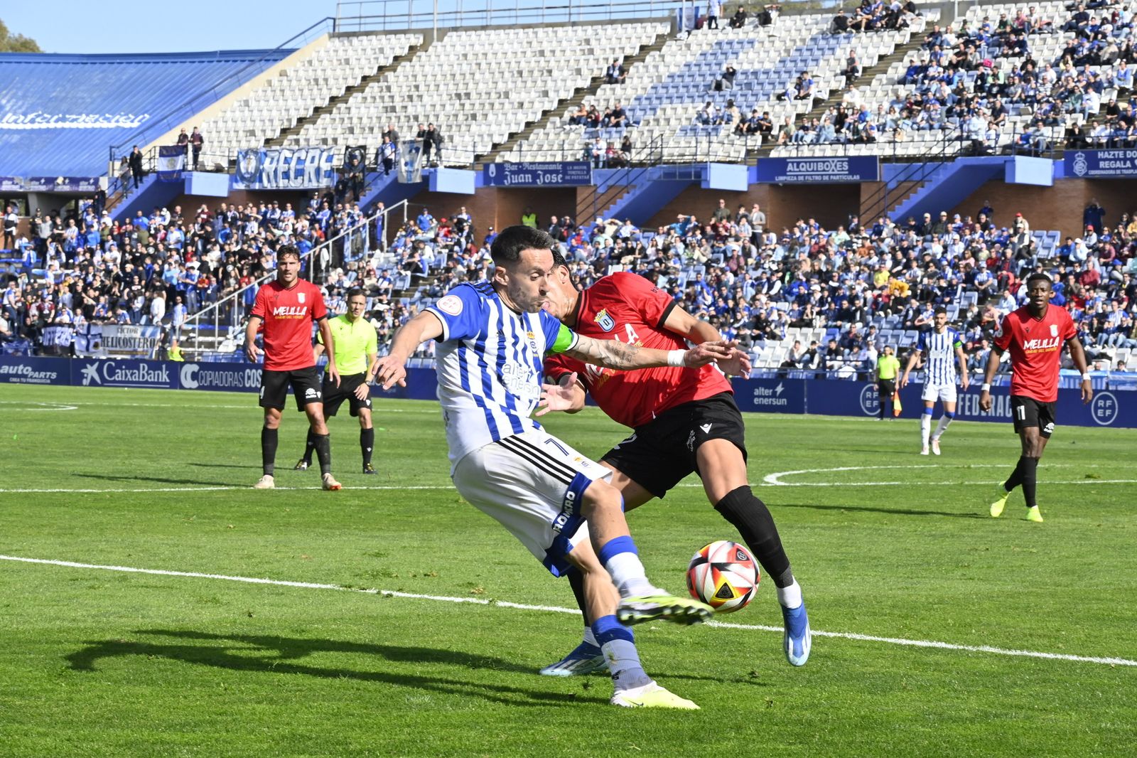 Imágenes del partido: Recre - Melilla