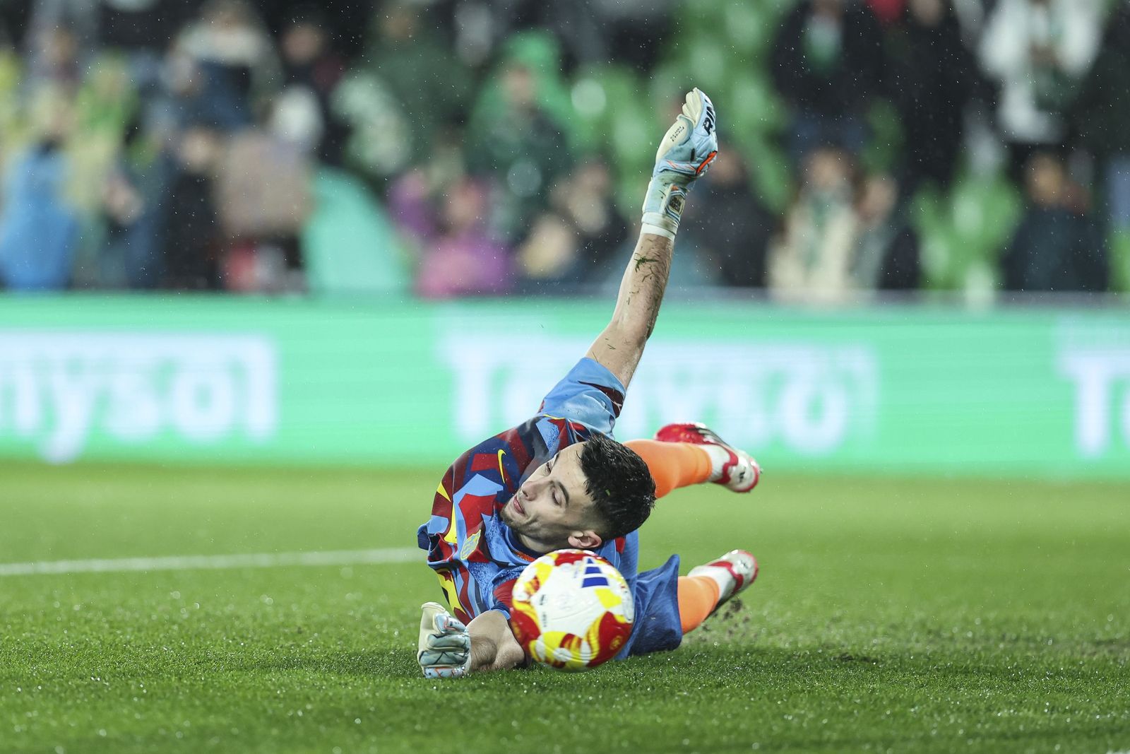 Las fotos del Racing-Barcelona de Copa
