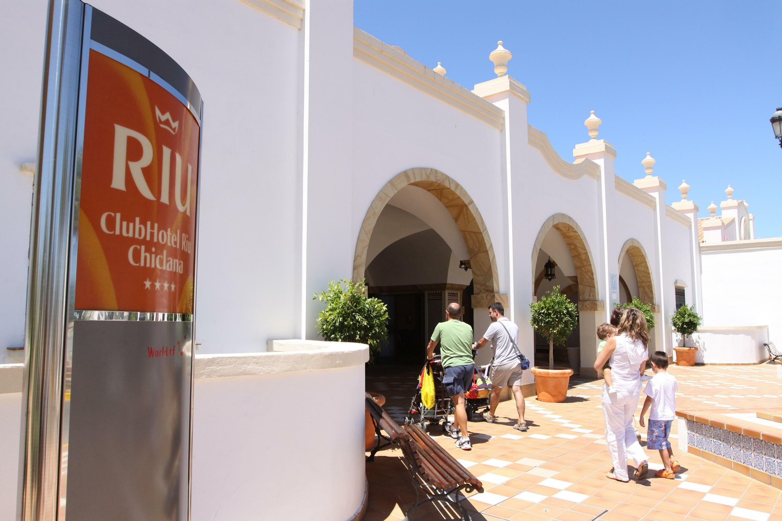 Imagen del hotel Riu, donde trabajaba la mujer fallecida.