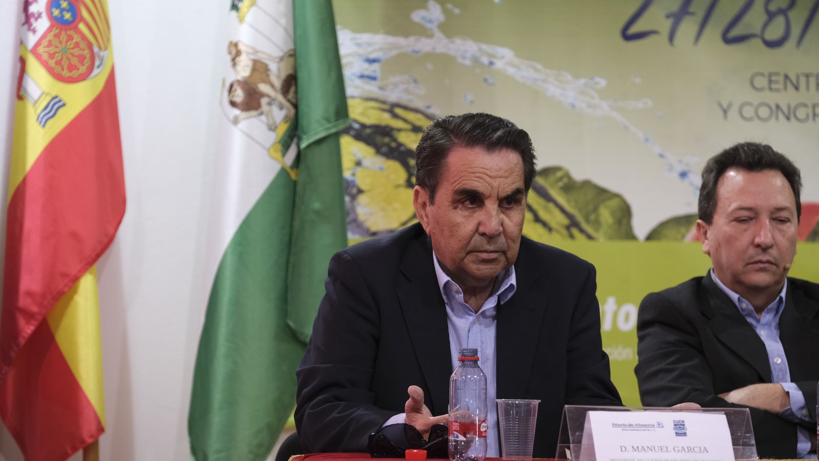 Manuel García Quero durante su intervención.