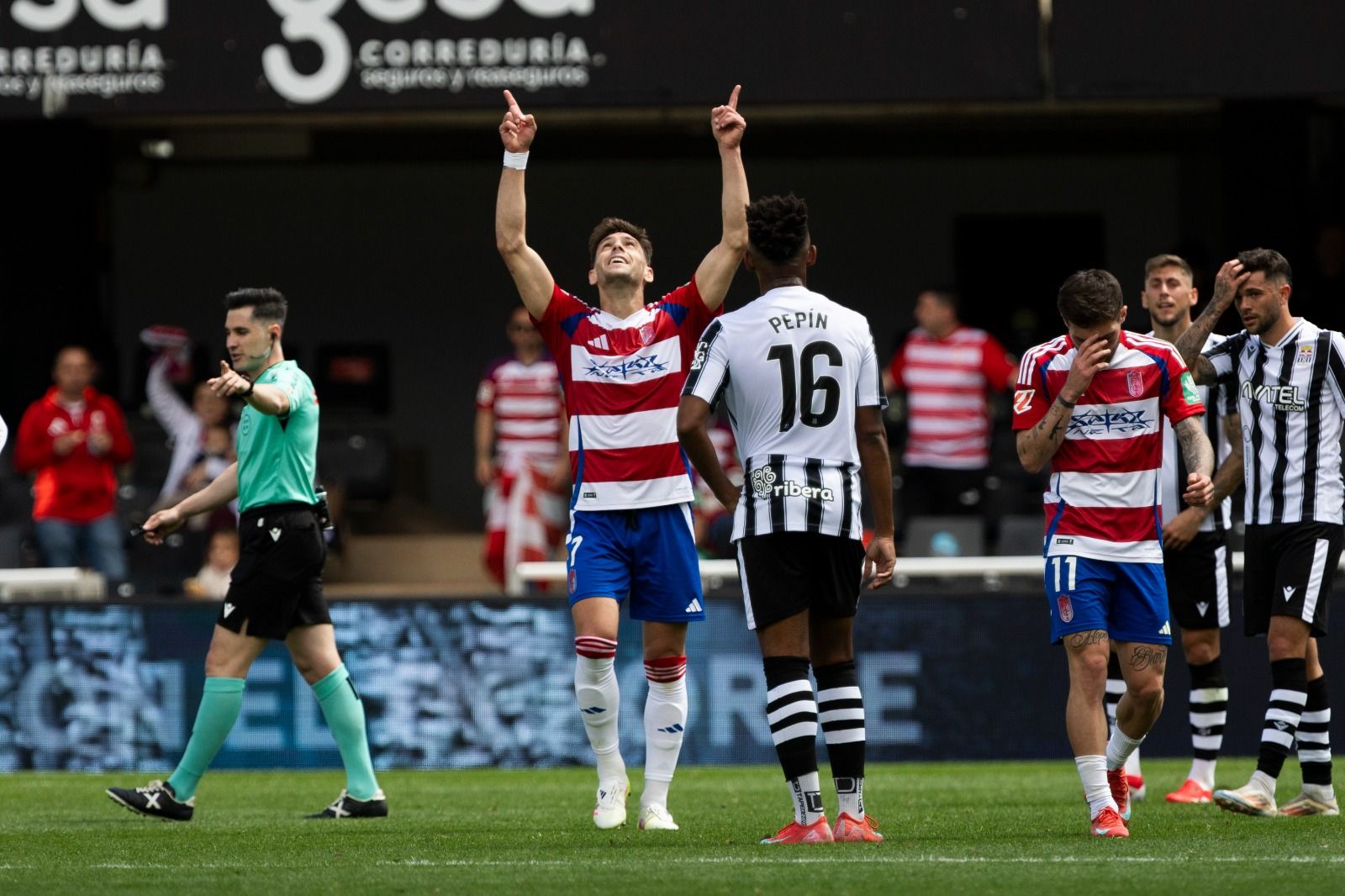 Las mejores imágenes del Granada-Cartagena