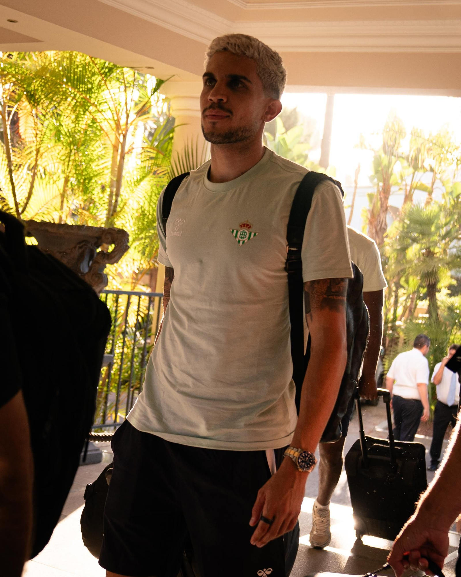 Las fotos del primer día del Betis en Almancil