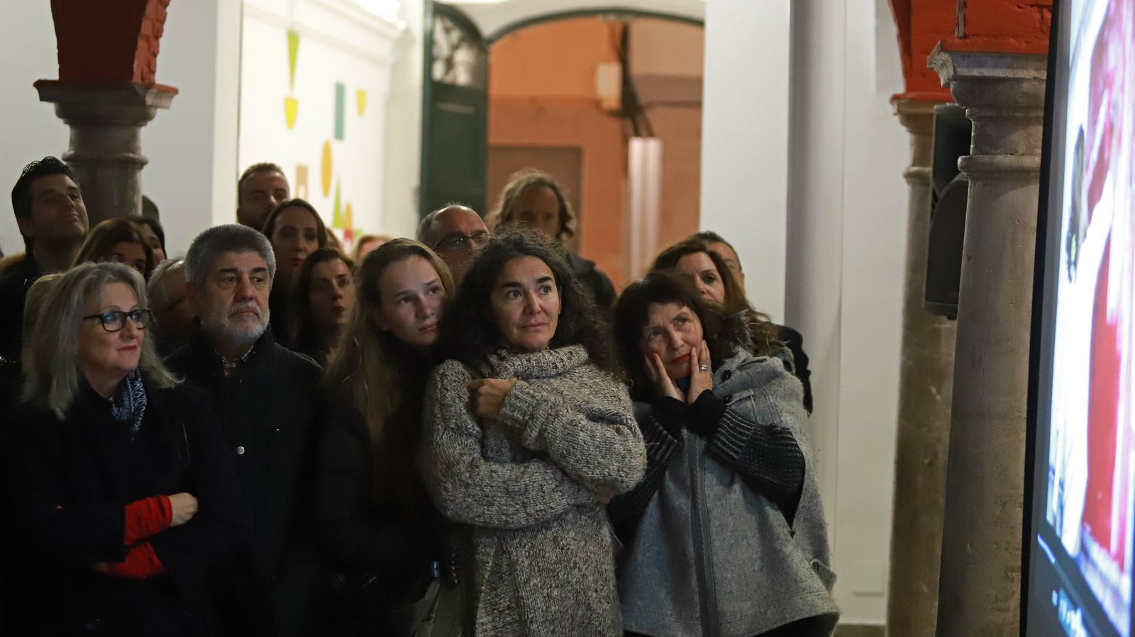 Inauguración de la exposición de Blanca Orozco en el museo municipal  de Algeciras