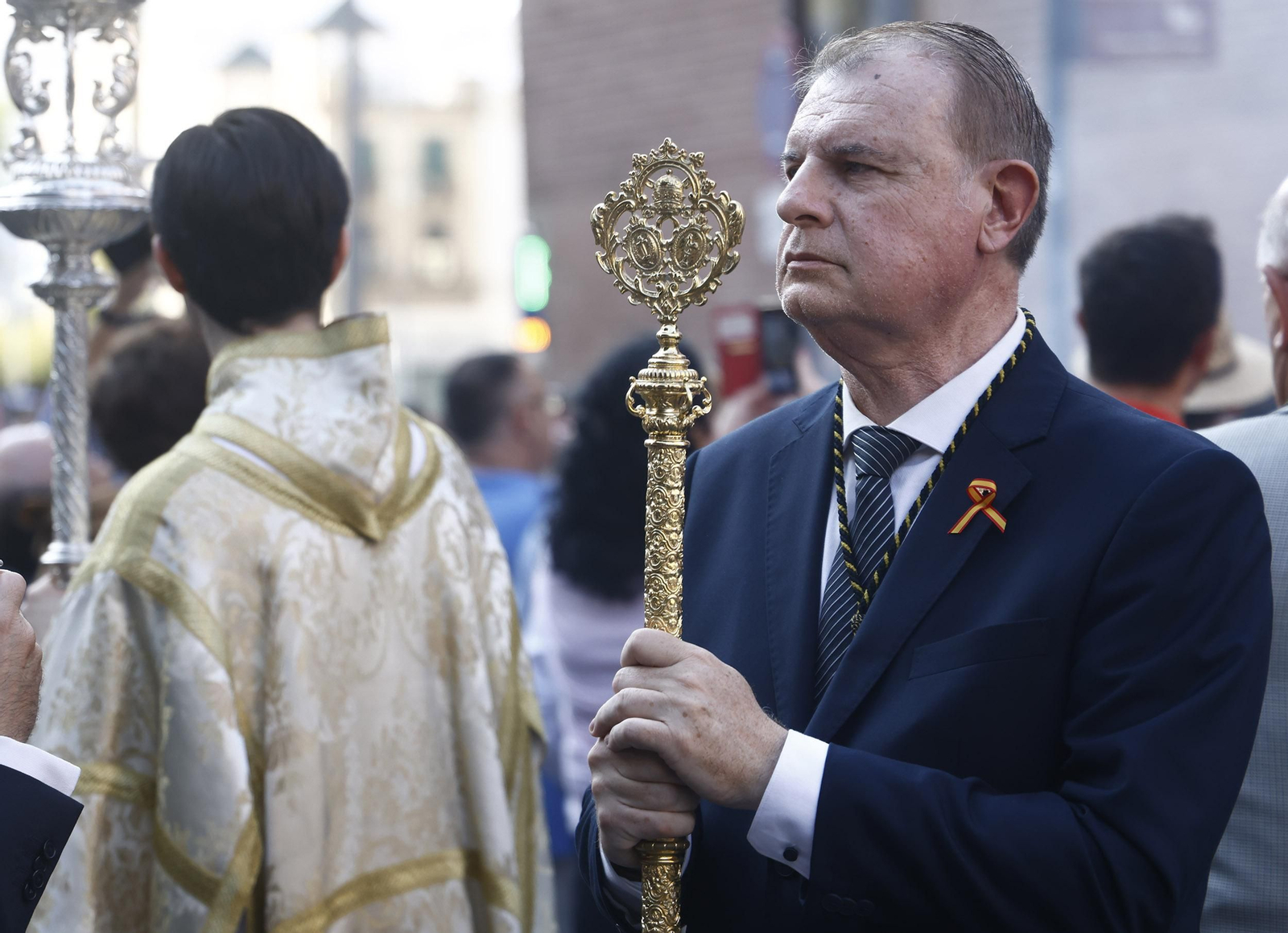 La procesión de la Virgen del Pilar, en imágenes