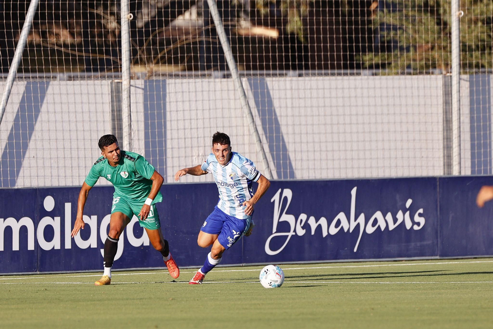 El Málaga CF- Antequera CF de pretemporada, en imágenes