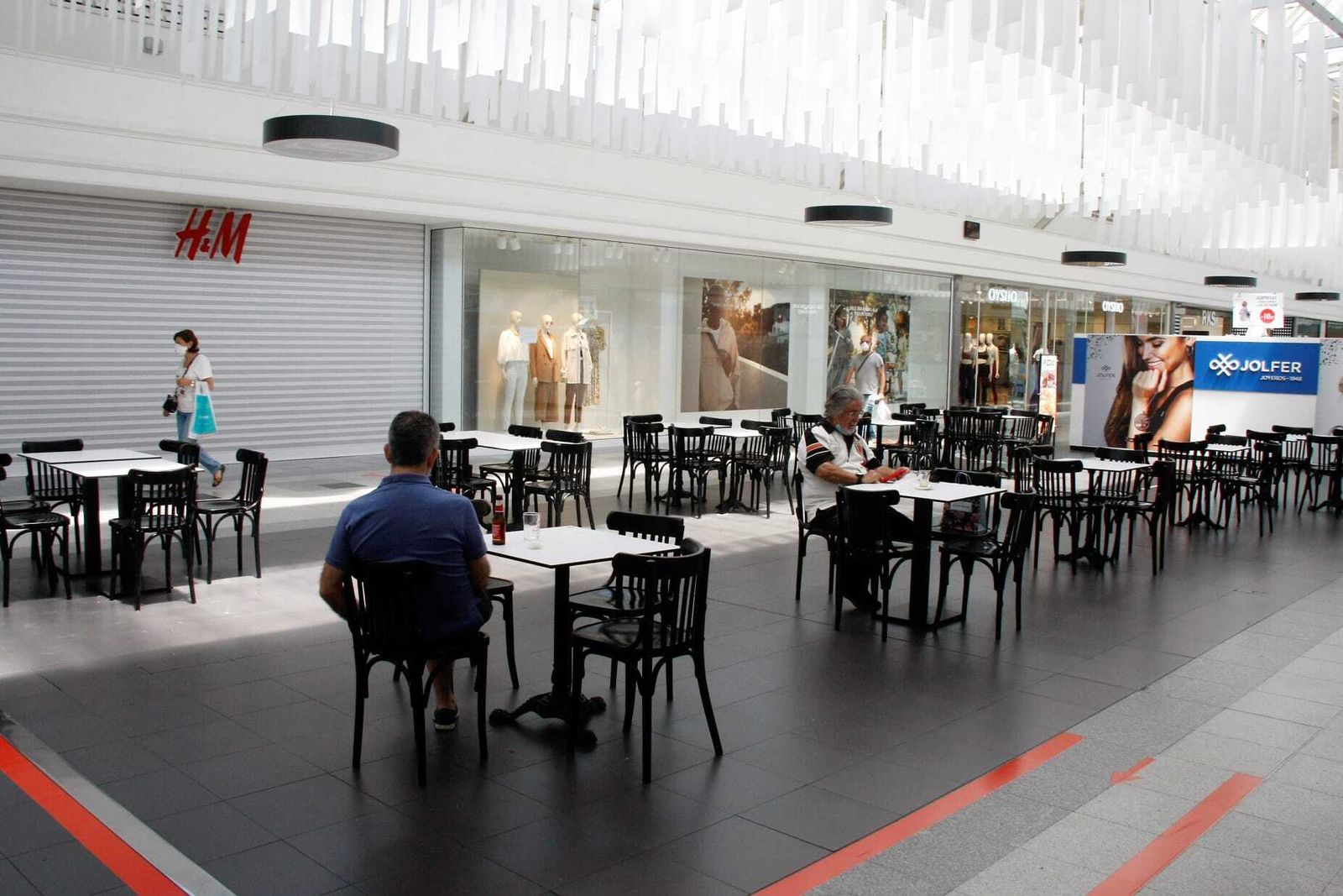 Una imagen del centro comercial El Paseo.