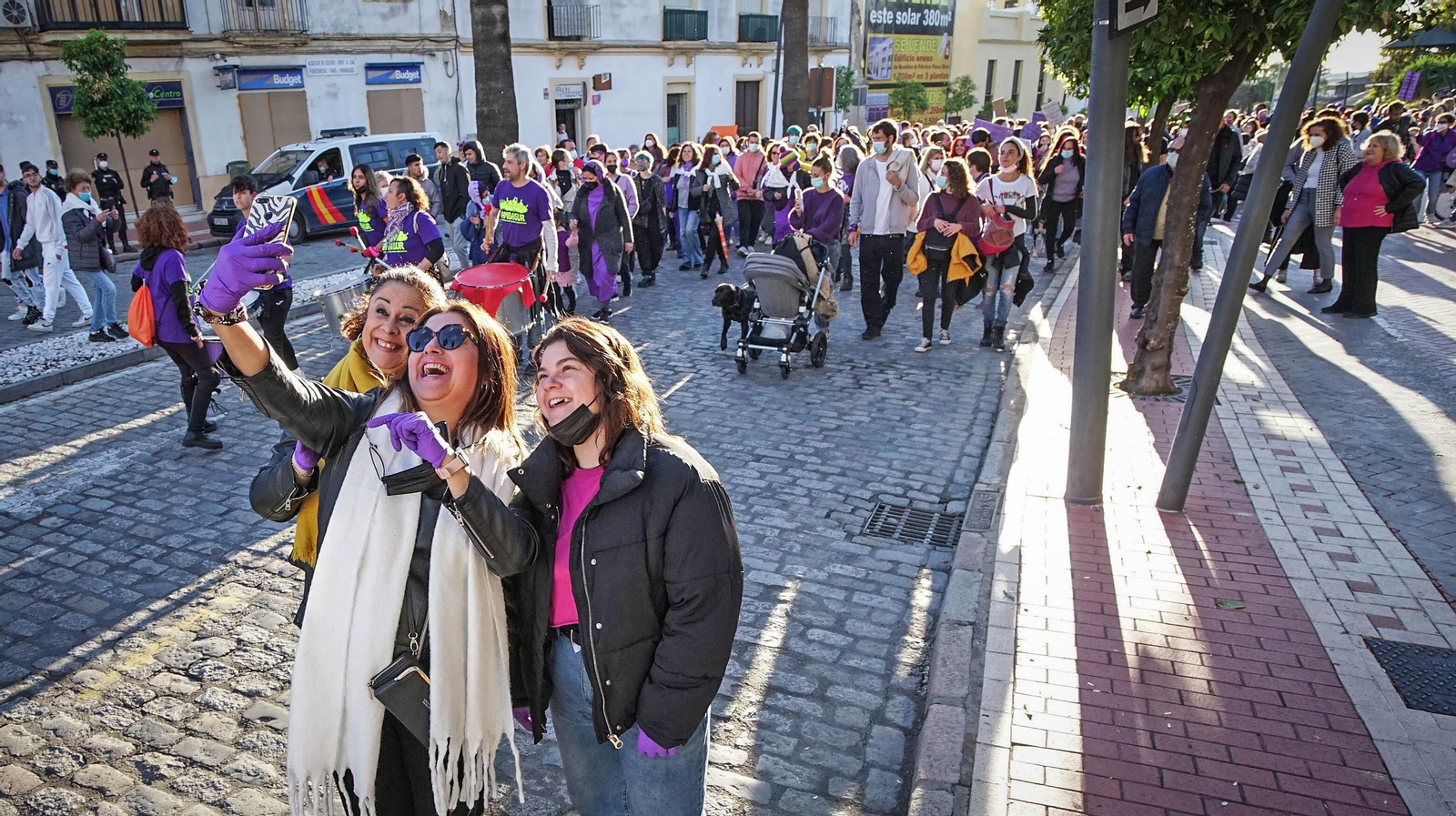 Así se vivió el 8M en Jerez