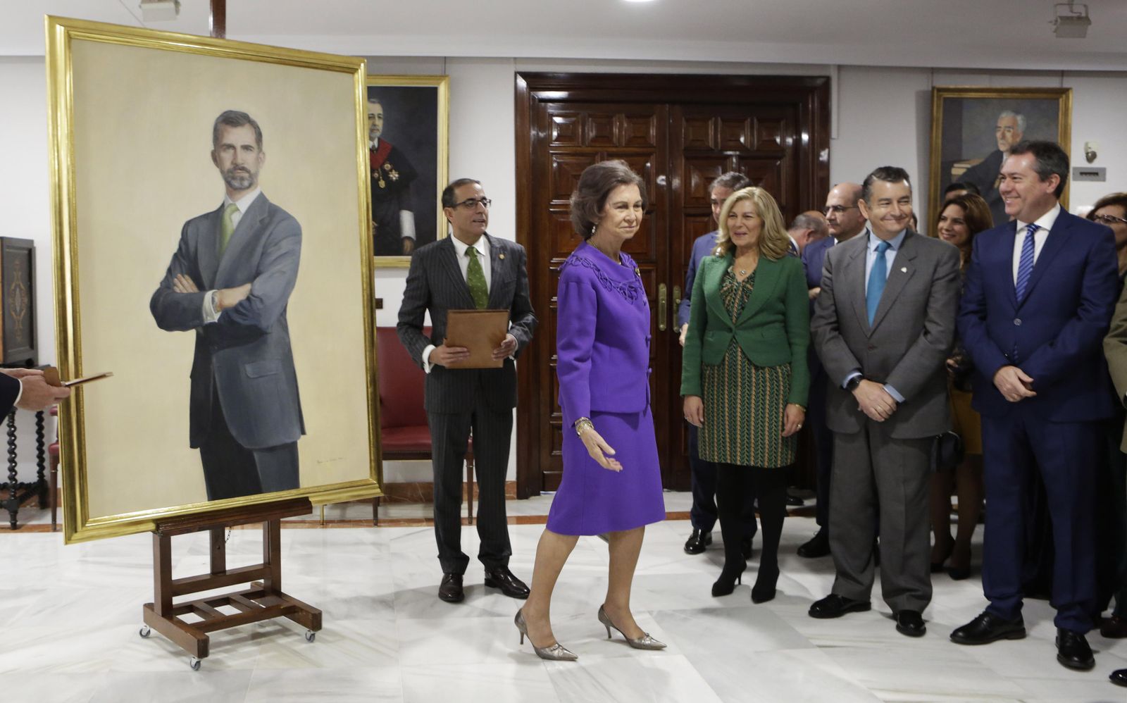La Reina Sofía, en la entrega del I Premio Carrillo Salcedo
