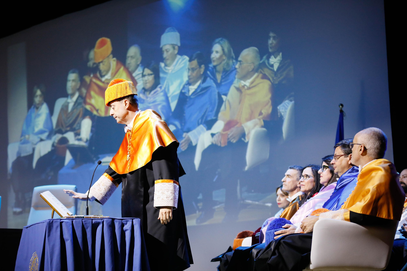 Las imágenes de la Investidura de José Céspedes como rector de la UAL