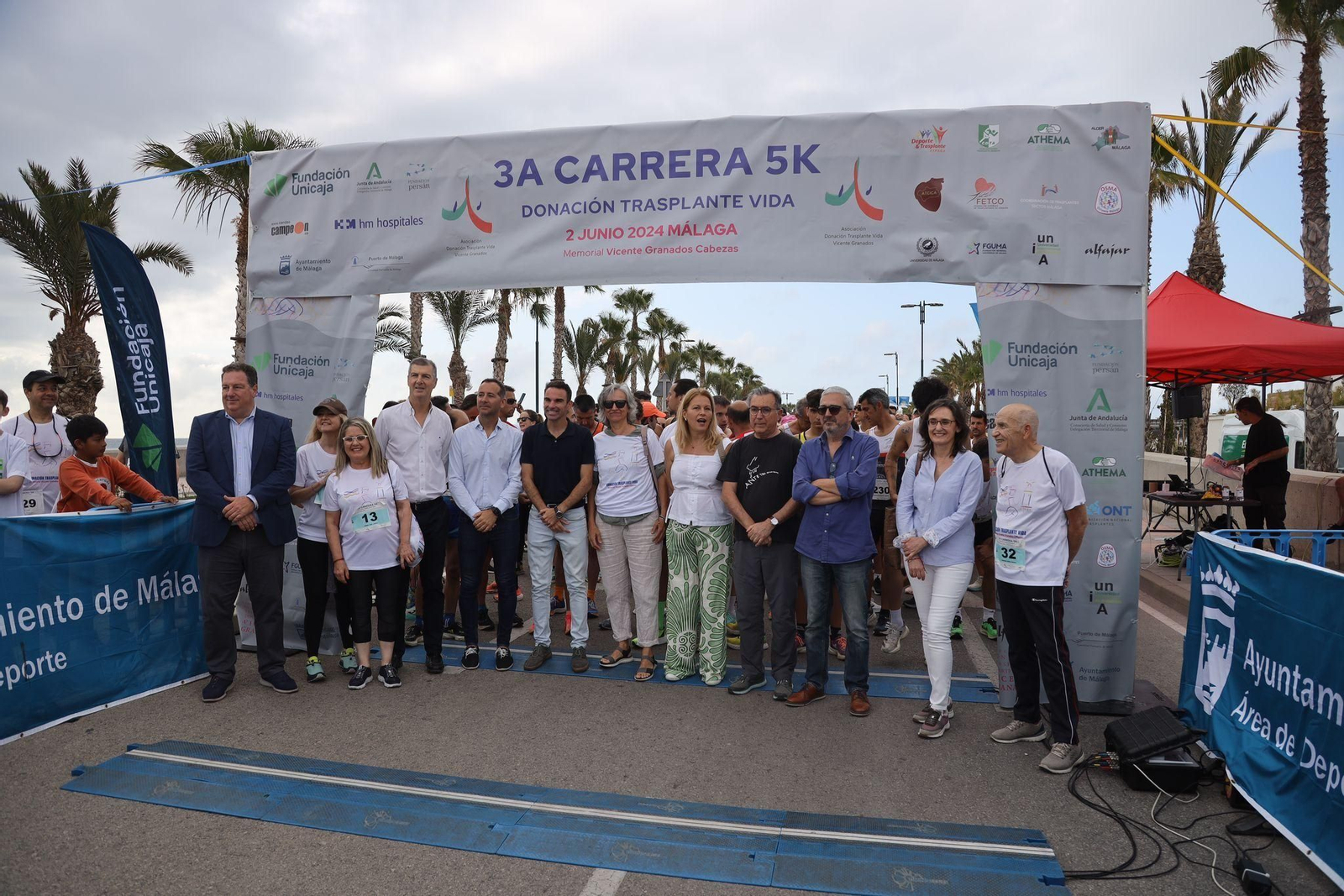 Las fotos de la 3ª carrera solidaria Memorial Vicente Granados en Málaga