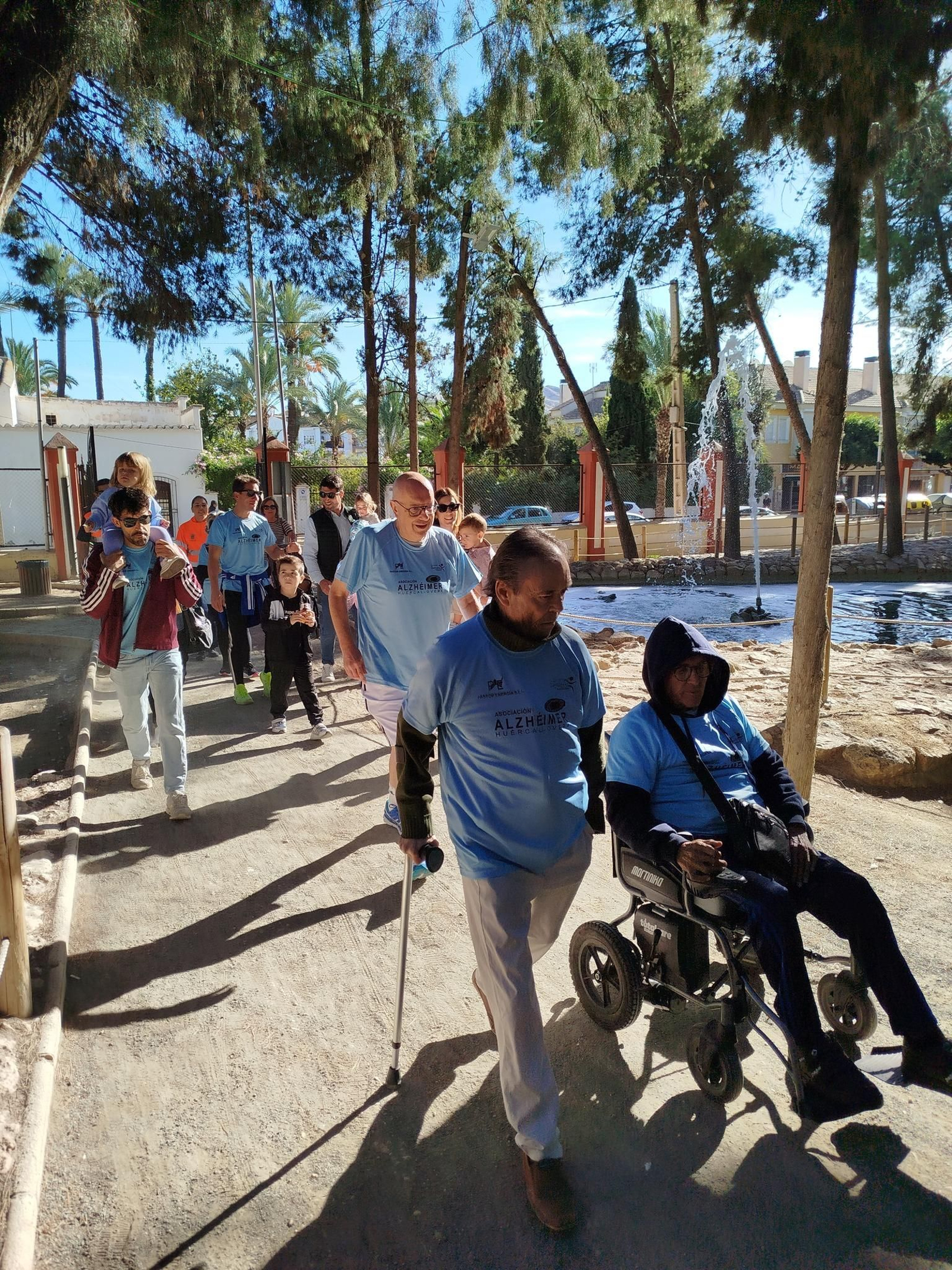 Huércal-Overa se lanza a la calle por la investigación contra el Alzéimer