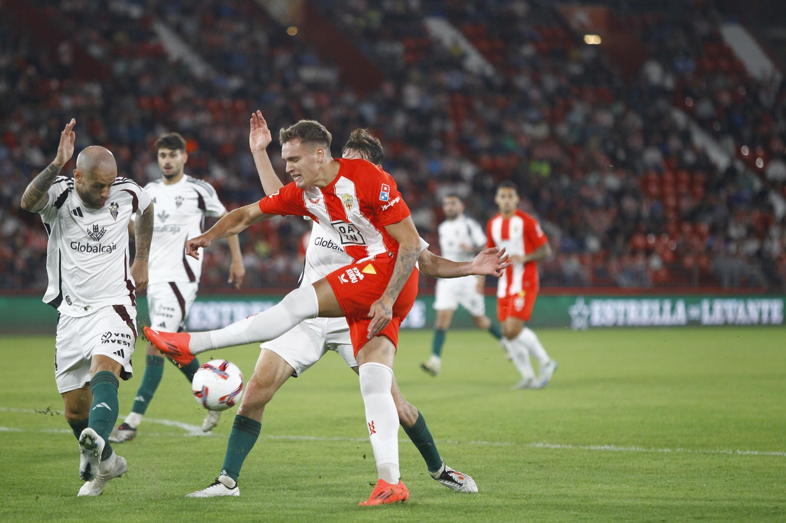 Las imágenes del partido U.D. Almería-Albacete Balompié