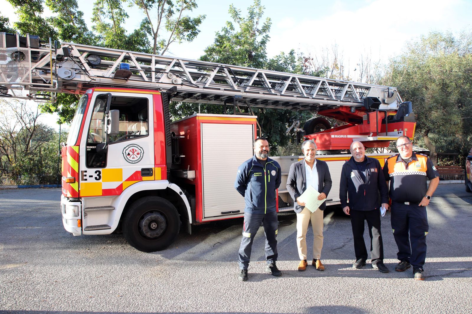 De izquierda a derecha, Jesús Gasset, José Eduardo Díaz, Jesús Eguía y Javier Flores.