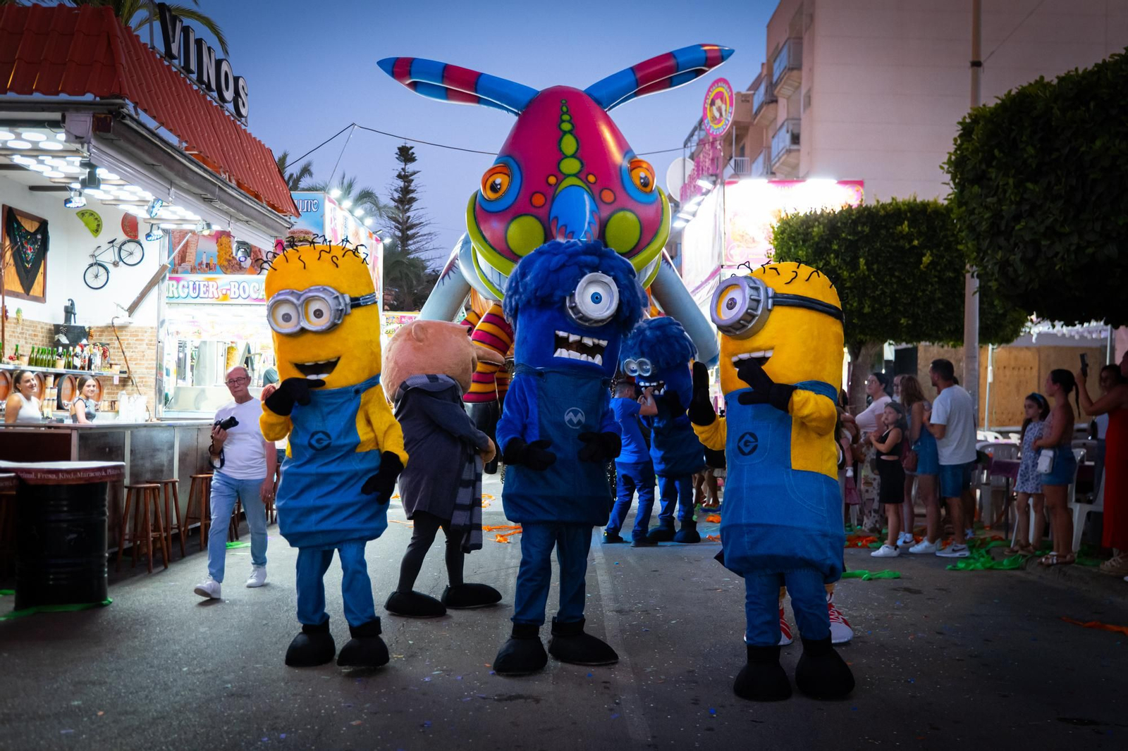 Imágenes del XVIII Certamen Internacional de Animación de Calle y Bandas de Roquetas de Mar