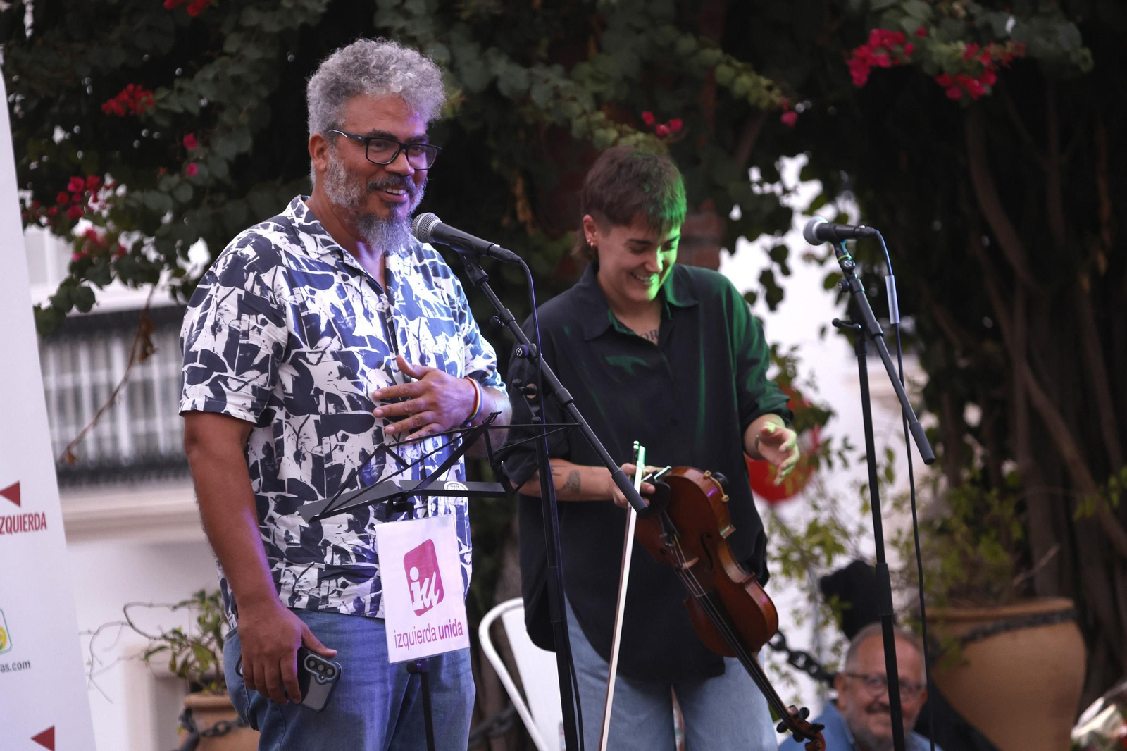 Fotos del recital poético de Izquierda Unida en Algeciras