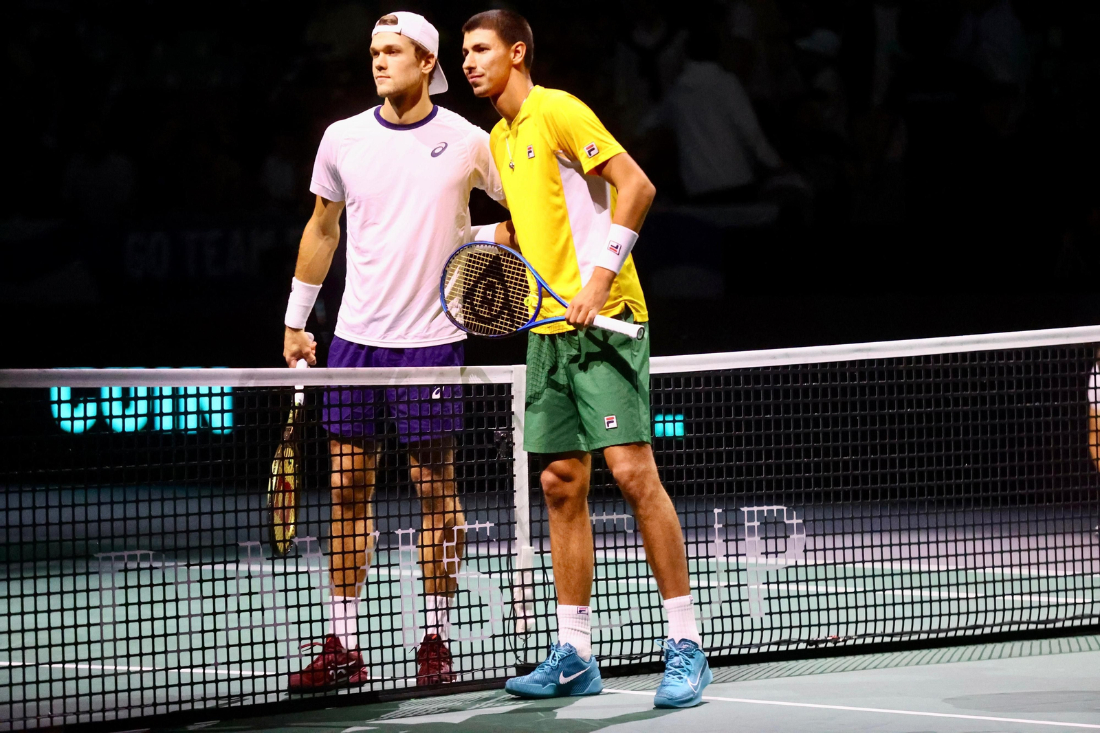 Copa Davis en Málaga: Virtanen - Popyrin, en fotos