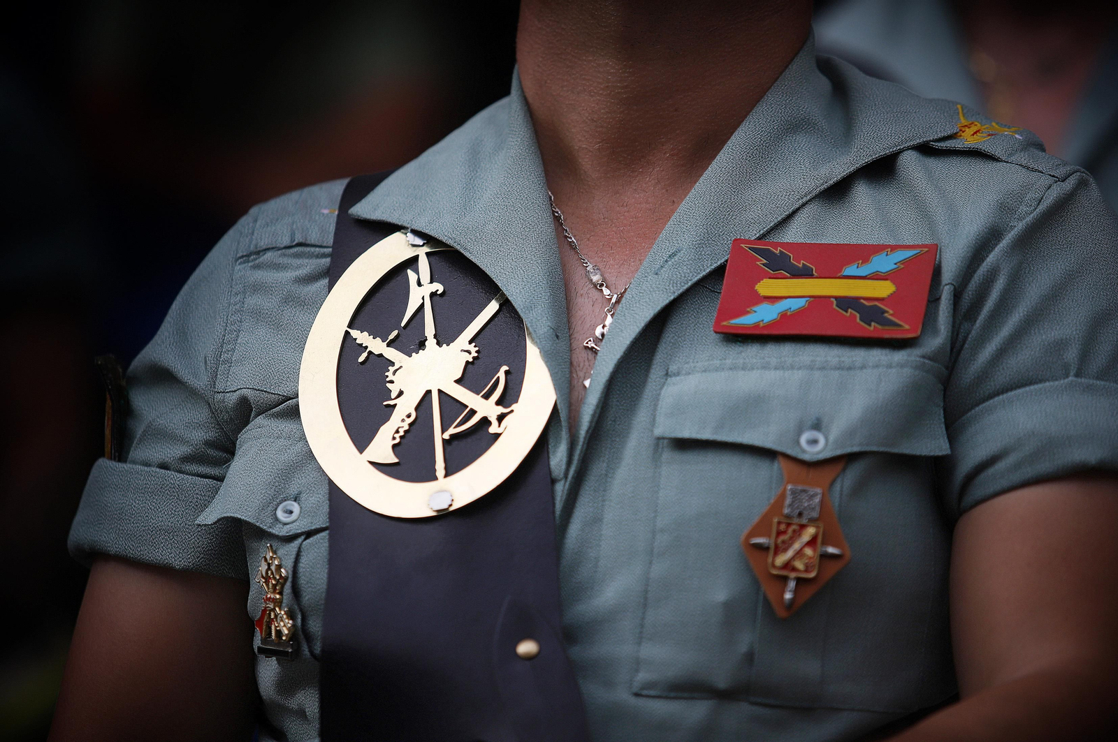 Sábado de Pasión: Imágenes de La Legión con el Cristo de la Vera+Cruz