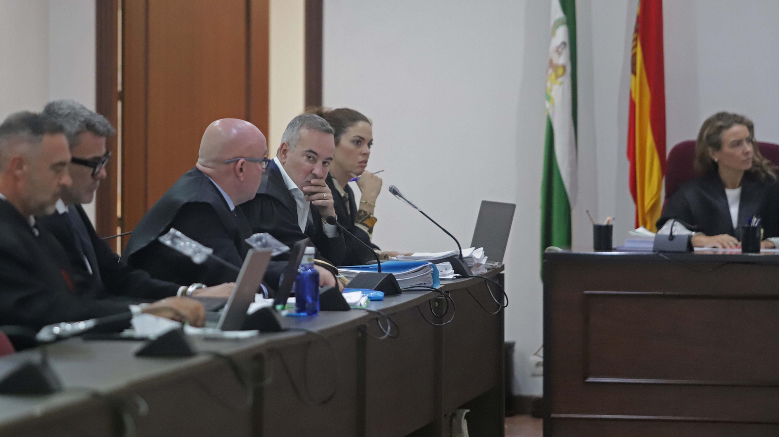 Fotos del reinicio del juicio contra Los Castañas en Algeciras